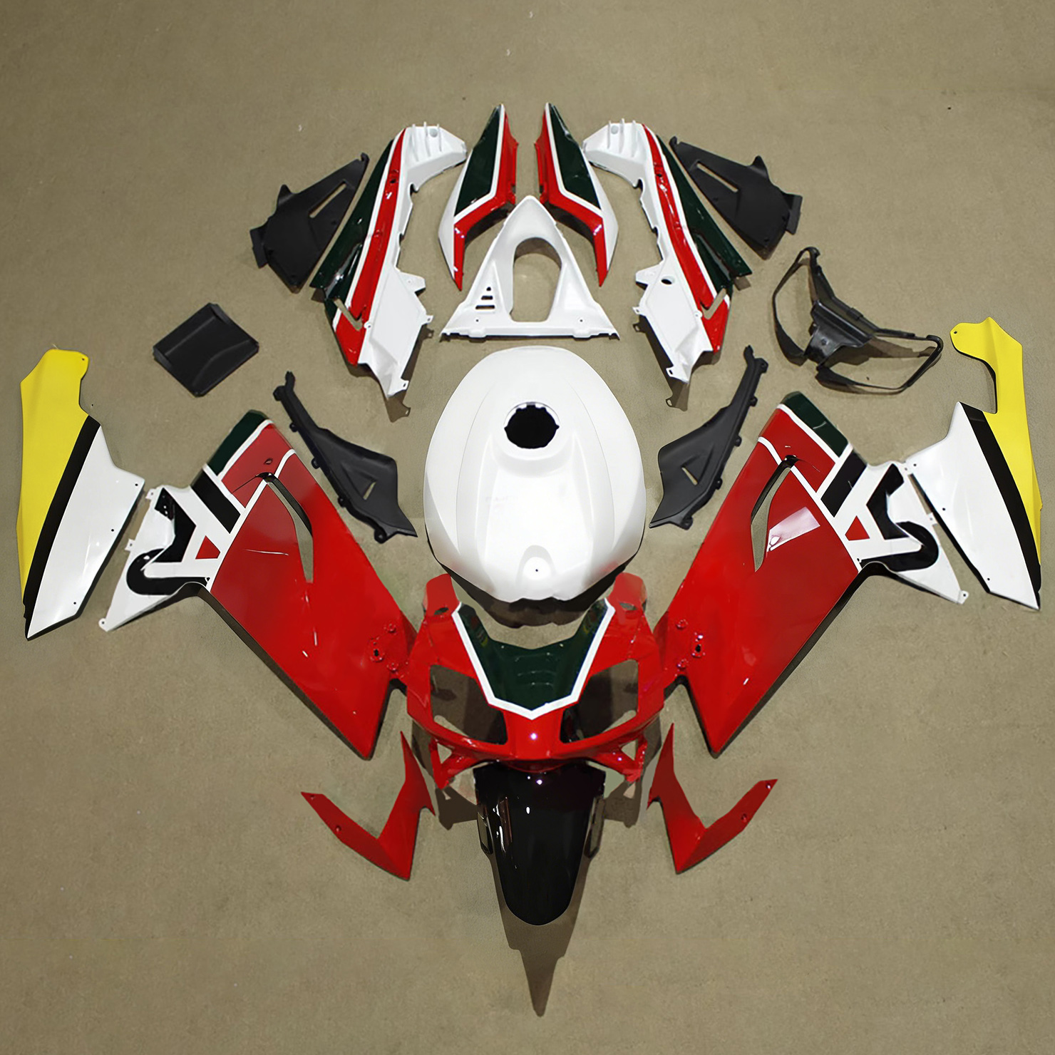 Injection Fairing Kit Bodywork Plastic ABS fit For Aprilia RS125 2006-2011