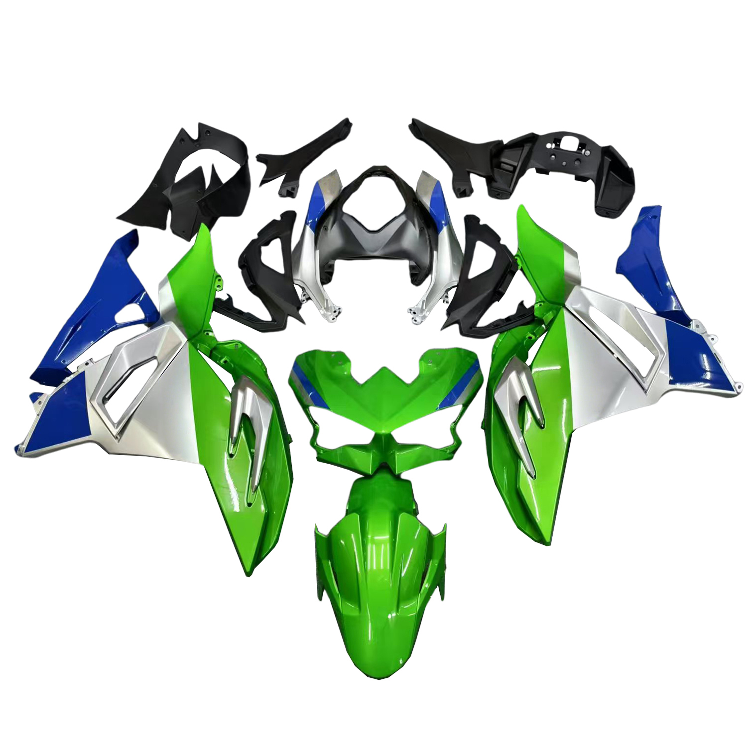 2024-2025 Kawasaki Ninja 500 Injection Fairing Kit Bodywork Plastic ABS Amotopart Fairing #102