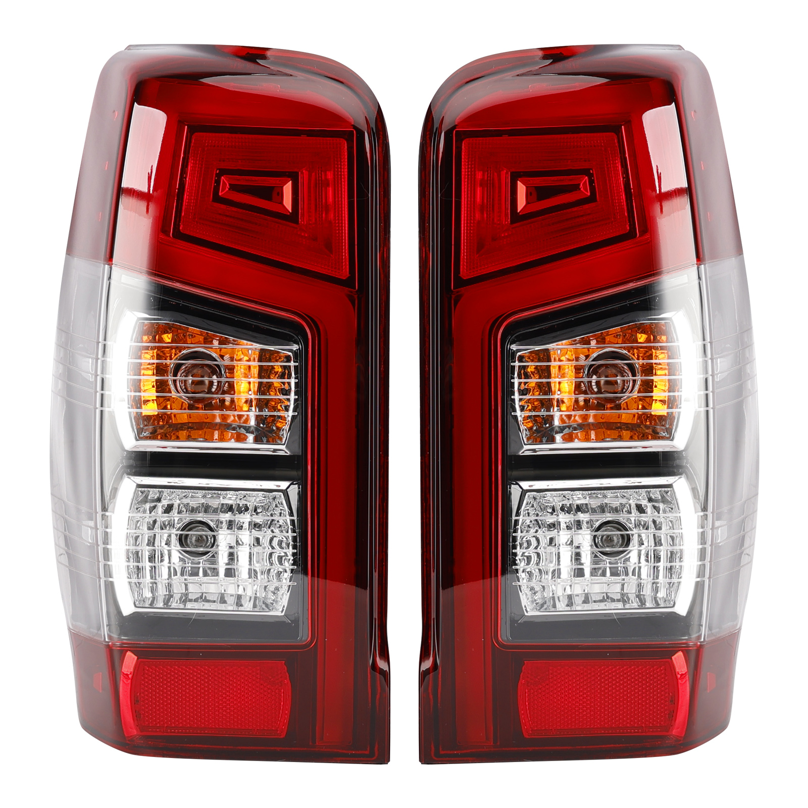 Pair Rear Stop Brake Tail Light Lamp For Mitsubishi Triton L200 2019-2023