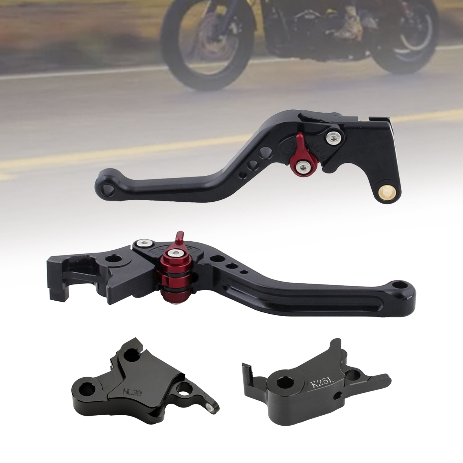 2023 CFMOTO 800NK NEW Short Clutch Brake Lever Black Generic