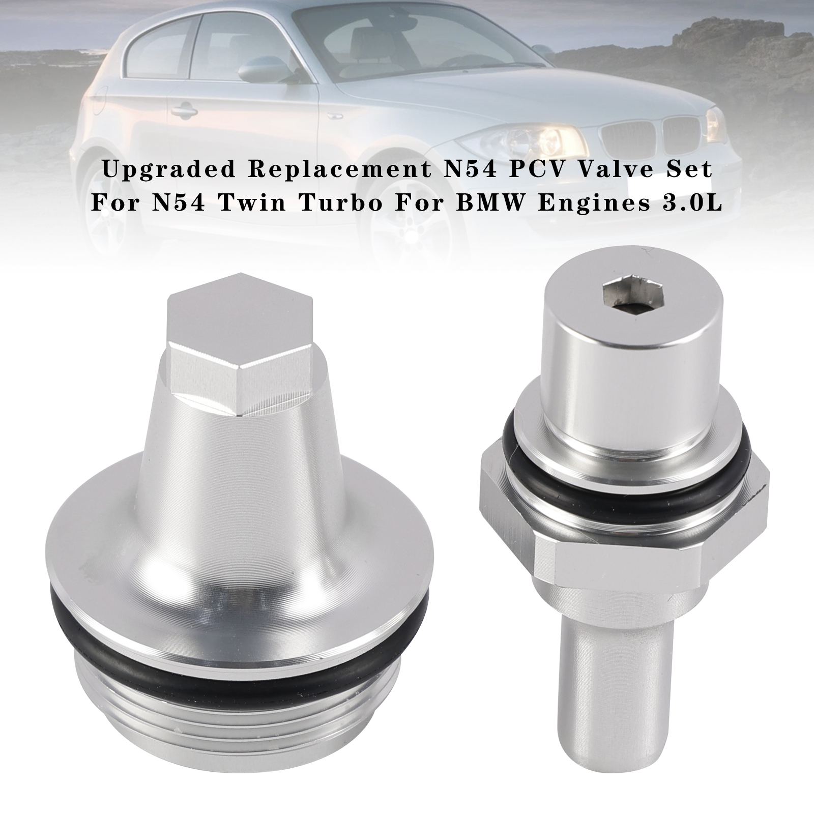 BMW 3 Series / E90 / E91 / E92 / E93 (2005-2013) / 335i N54 Engine Upgraded Replacement N54 PCV Valve Set