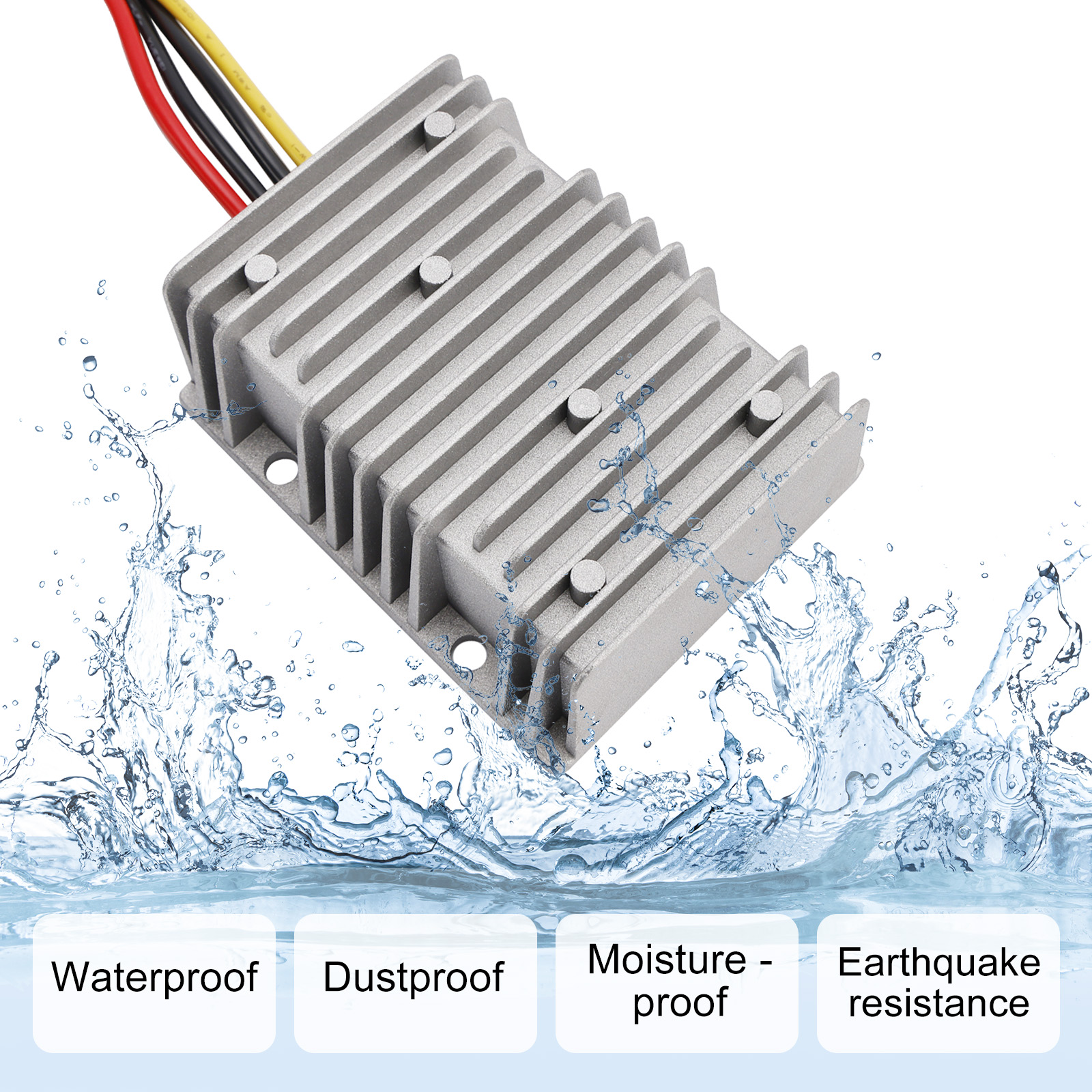DC 9-36V Converter To DC 13.8V 20A Boost Buck Power Module Voltage Regulator Generic