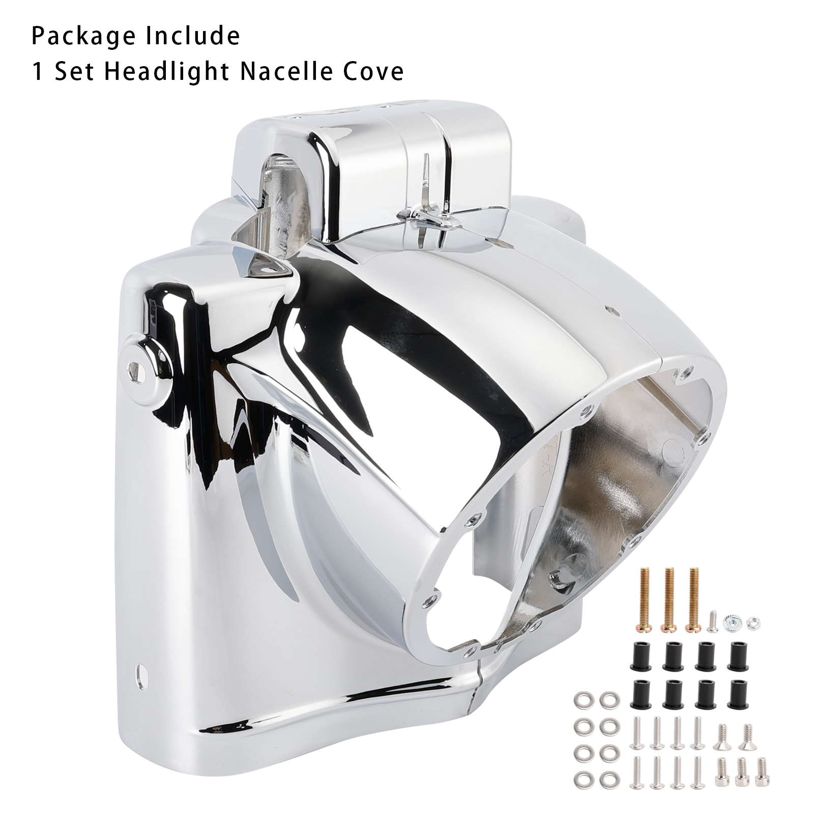 2014-2023 Touring Road King FLHR 7" Round Headlight Nacelle Cover Generic