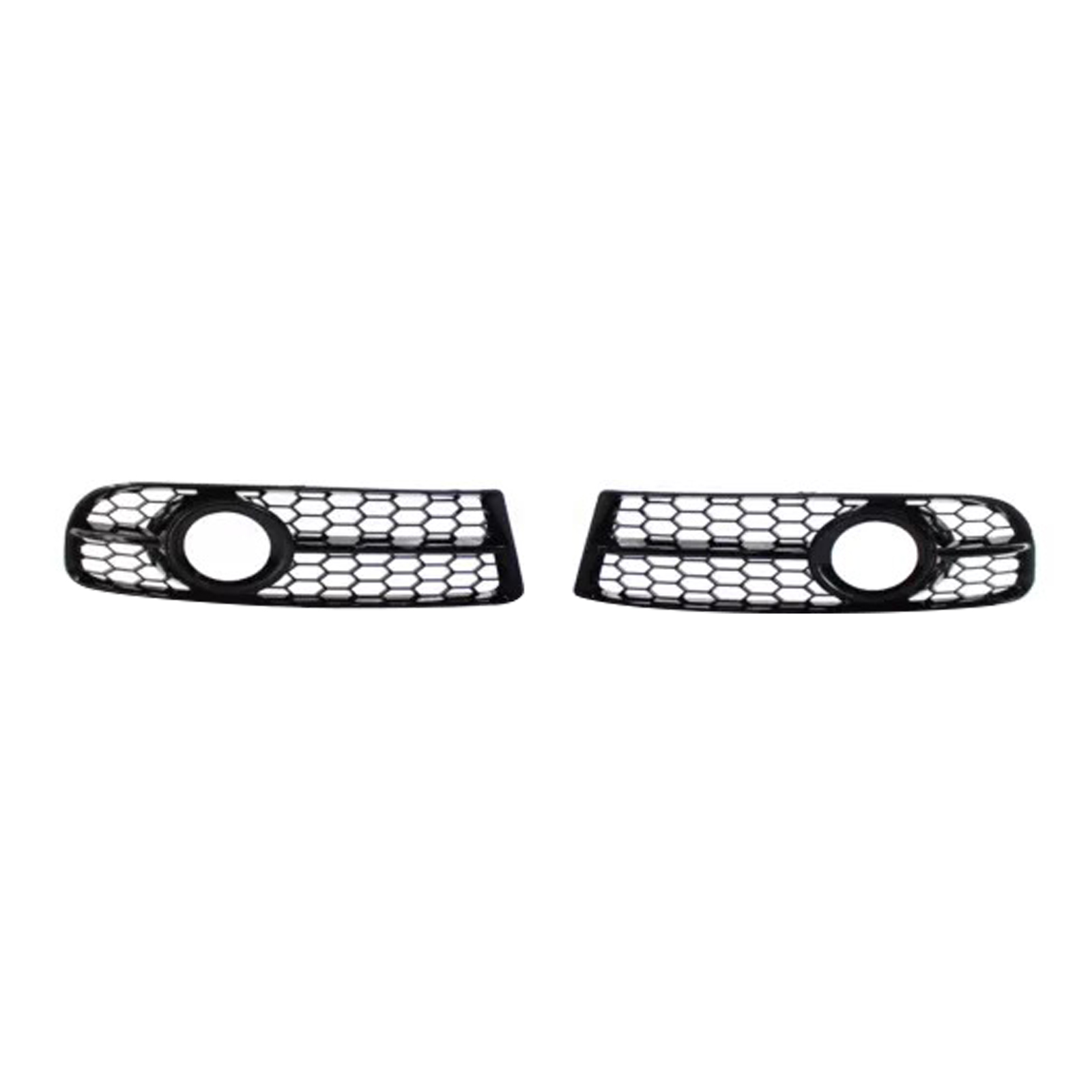 2005-2008 A4 B7 S-Line S4 Front Bumper Honeycomb Fog Grille Cover Black Generic