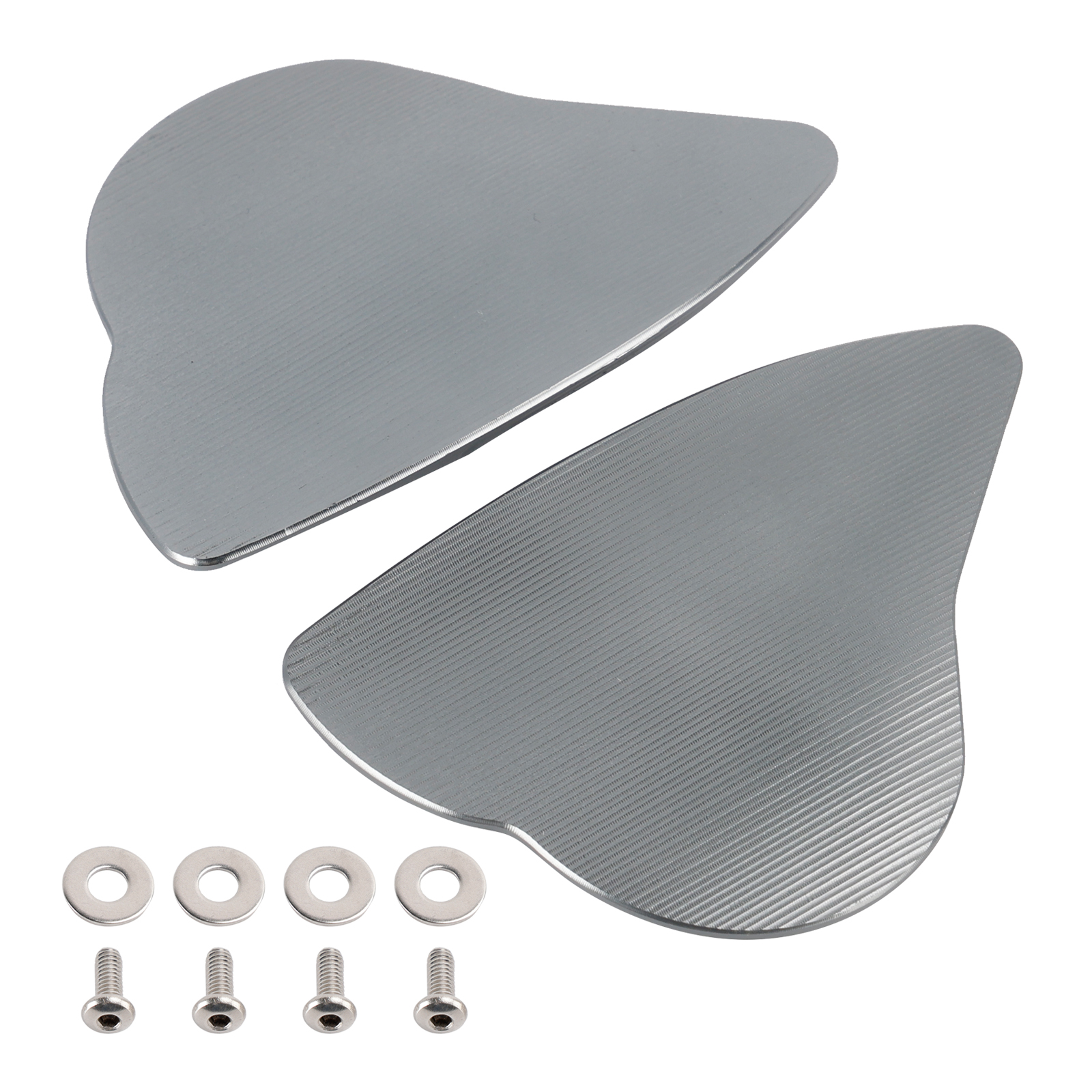 2017-2024 Yamaha YZF-R6 YZF-R7 Mirror Eliminators Hole Cap Kit Gray Generic