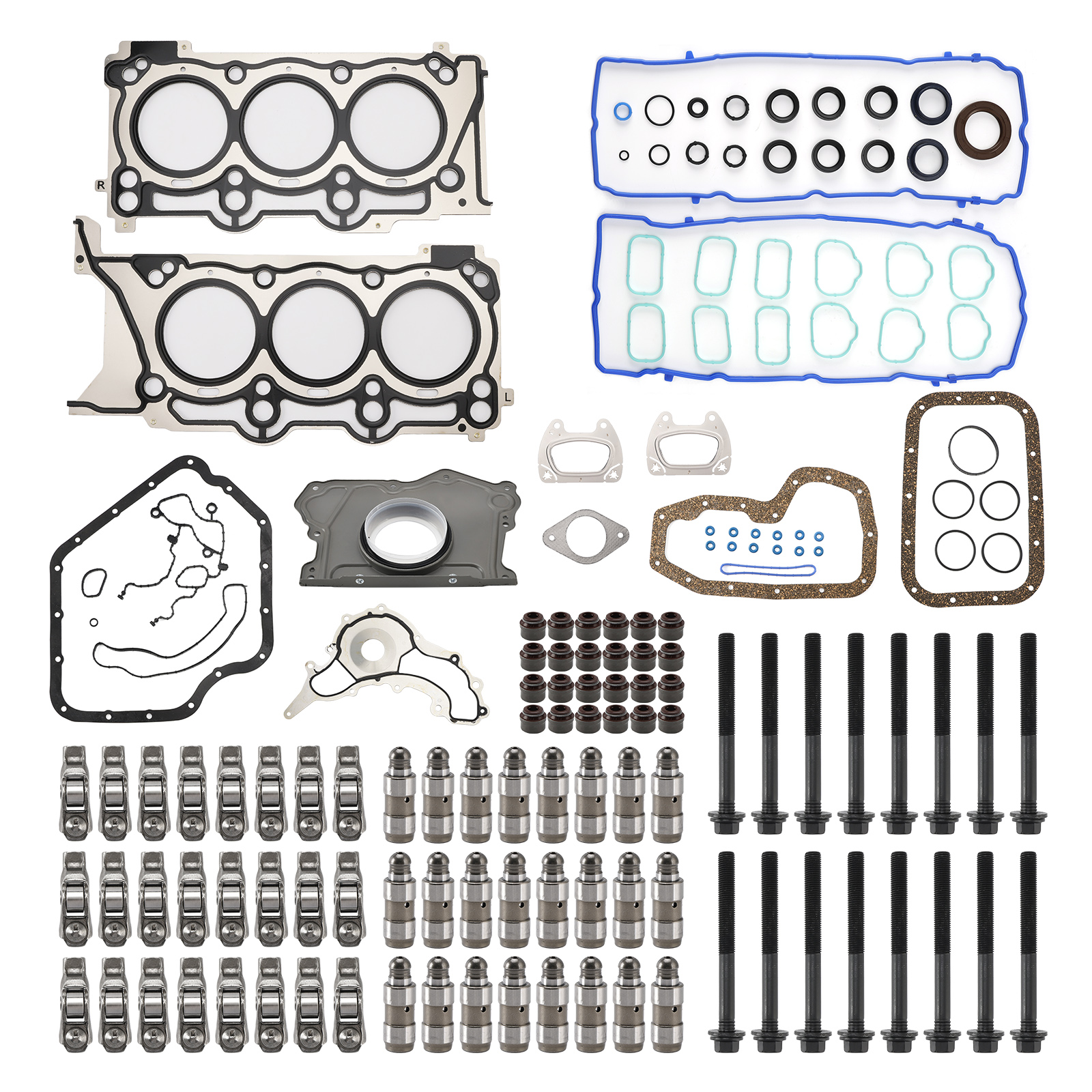 2011-2016 Dodge 3.6L Rocker Arm Lifter Kit w/Head Gasket 5184296AH Generic 2011-2016 Dodge 3.6L Rocker Arm Lifter Kit w/Head Gasket 5184296AH Generic