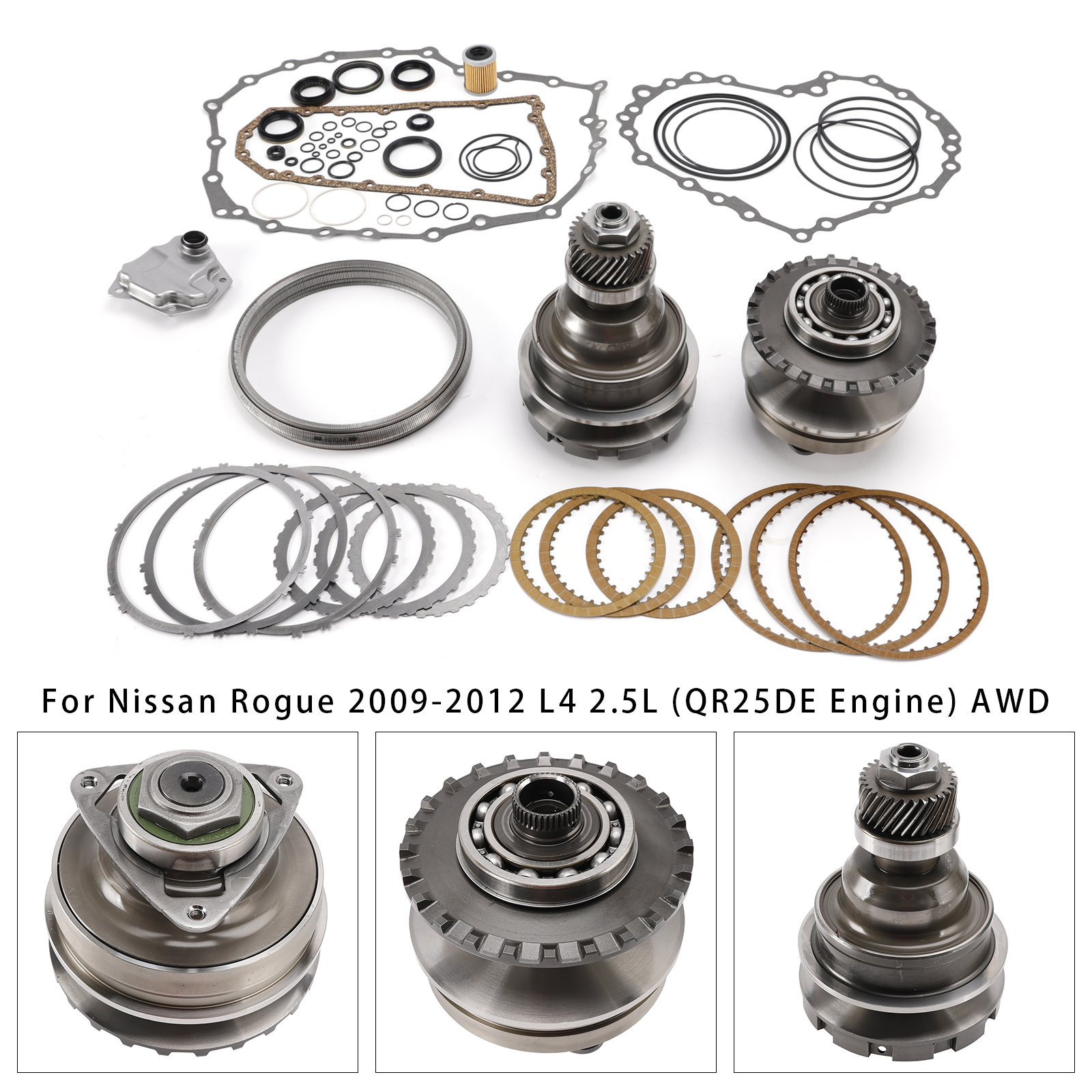 2007-2012 NISSAN Altima Rogue Sentra Transmission CVT Pulley 30T W/Belt+Chain £¦ Rebuild Kit RE0F10A JF011E Generic 2007-2012 NISSAN Altima Rogue Sentra Transmission CVT Pulley 30T W/Belt+Chain £¦ Rebuild Kit RE0F10A JF011E Generic