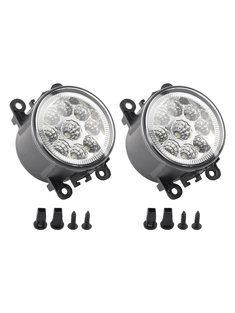 2005-2015 Lincoln LS Navigator Pair 9 LED Daytime Running Fog Lights Generic