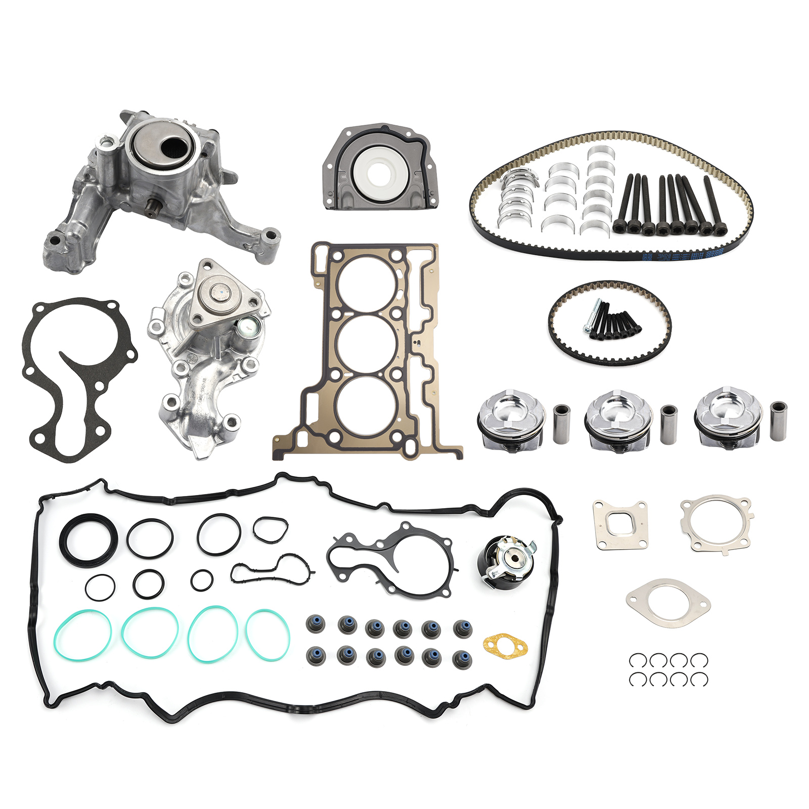 Full Engine Rebuild Kit for Ford Focus Fiesta EcoSport 1.0 Ecoboost Full Engine Rebuild Kit for Ford Focus Fiesta EcoSport 1.0 Ecoboost