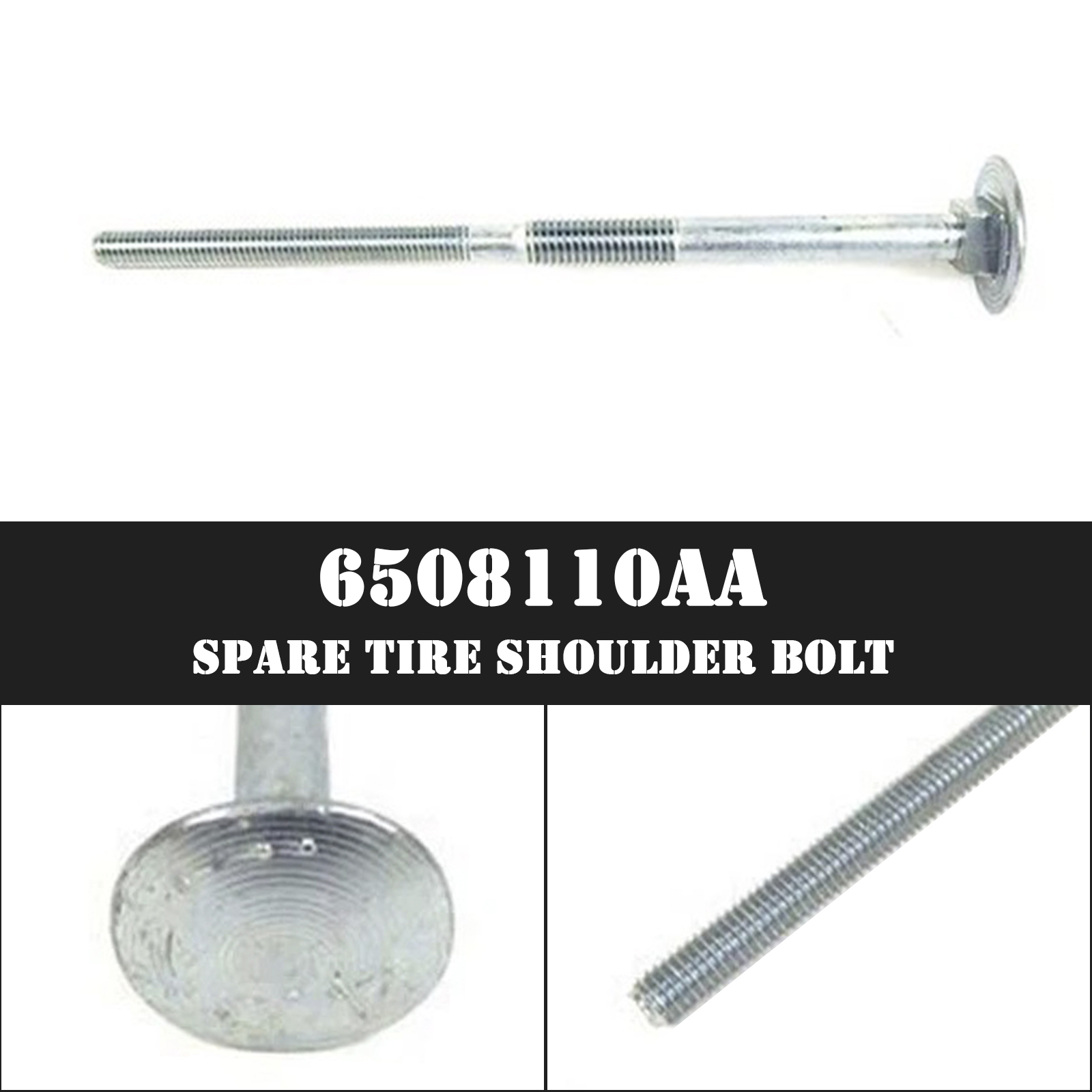 2010-2015 DODGE CHALLENGER Spare Tire Shoulder Bolt 6508110AA 06508110AA Generic 2010-2015 DODGE CHALLENGER Spare Tire Shoulder Bolt 6508110AA 06508110AA Generic