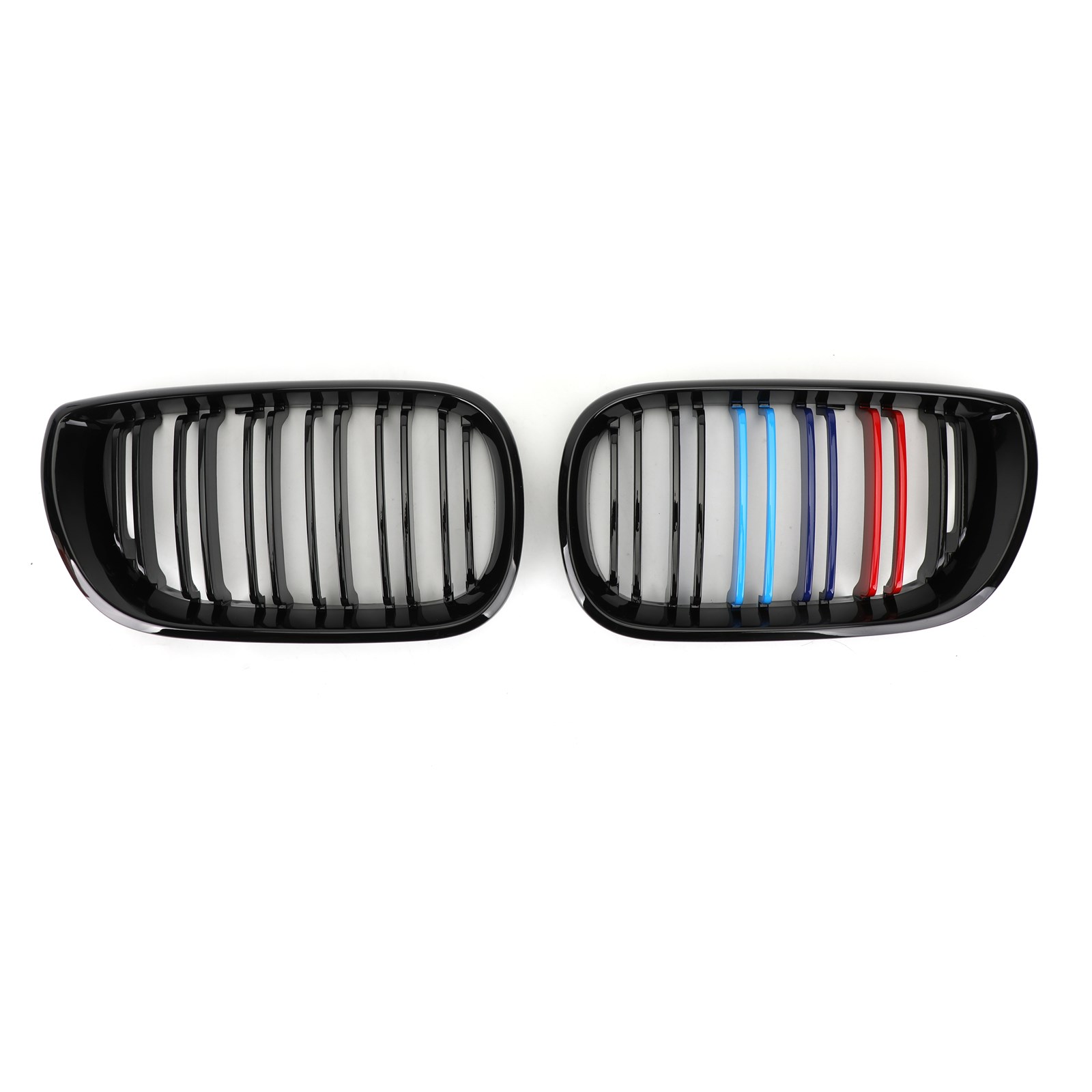 2002-2005 BMW E46 Saloon 4-Door Facelift Front Kidney Hood Grille 51137030545 Gloss Black&M-Color Generic 2002-2005 BMW E46 Saloon 4-Door Facelift Front Kidney Hood Grille 51137030545 Gloss Black&M-Color Generic