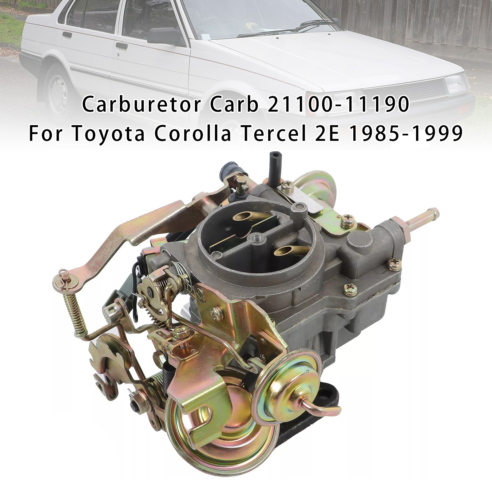 1984-1987 Toyota COROLLA (EE80) Carburetor Carb 21100-11190 Generic