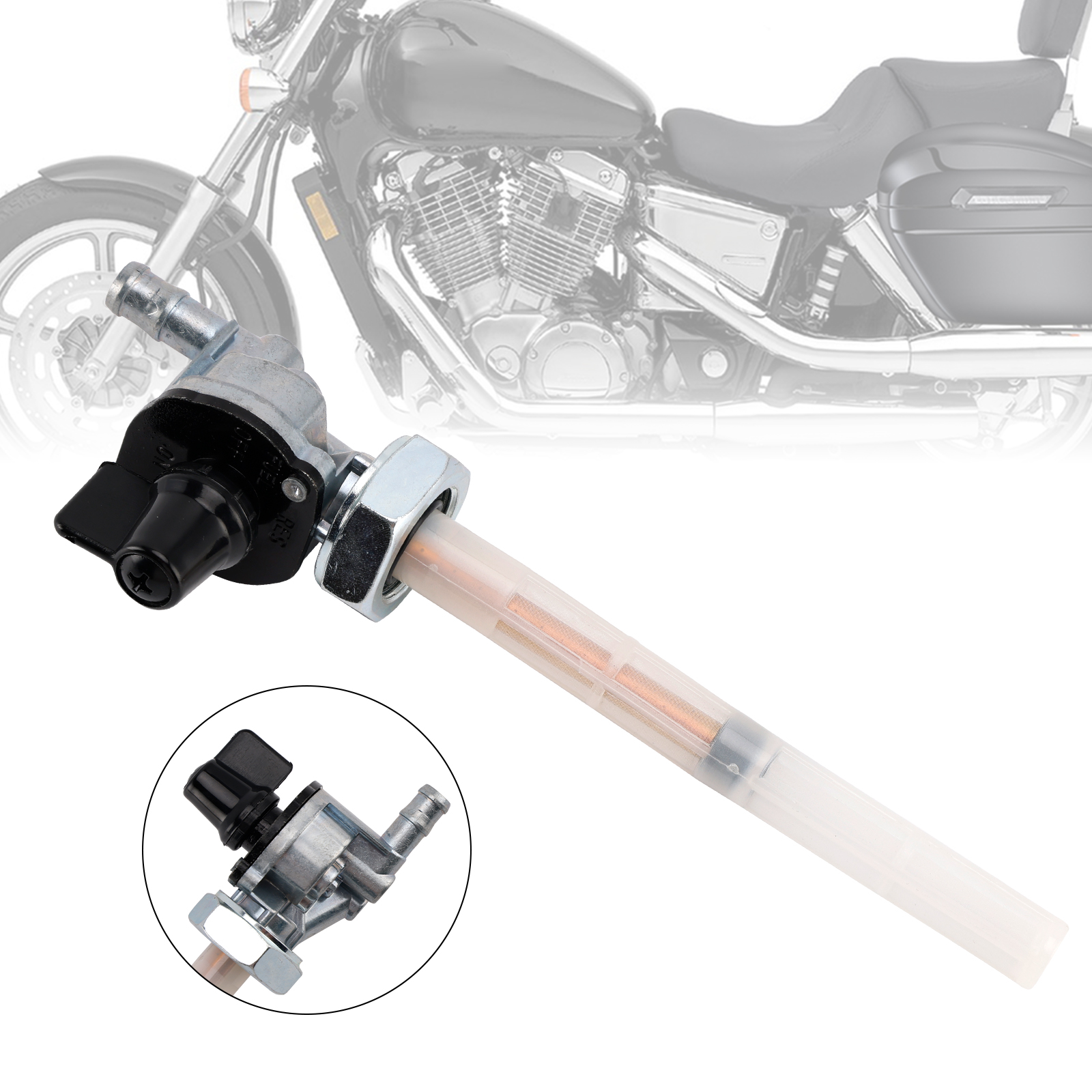 1999 Honda VT1100D2 Shadow A.C.E Fuel Valve Petcock 16950-MAH-023 Generic 1999 Honda VT1100D2 Shadow A.C.E Fuel Valve Petcock 16950-MAH-023 Generic
