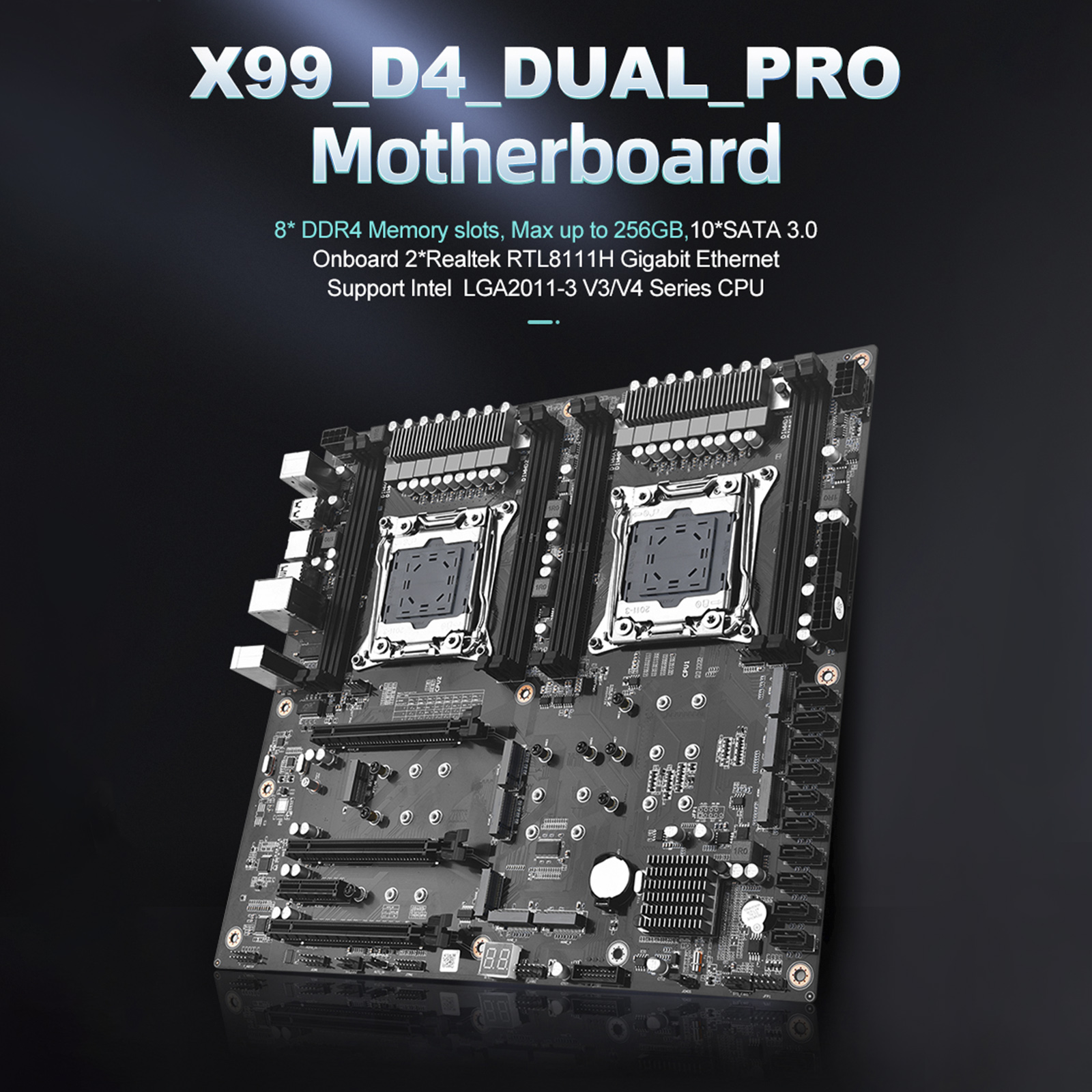 X99 Dual-Channel Motherboard PRO Desktop Computer Motherboard LGA2011-3 V3/V4 X99 Dual-Channel Motherboard PRO Desktop Computer Motherboard LGA2011-3 V3/V4