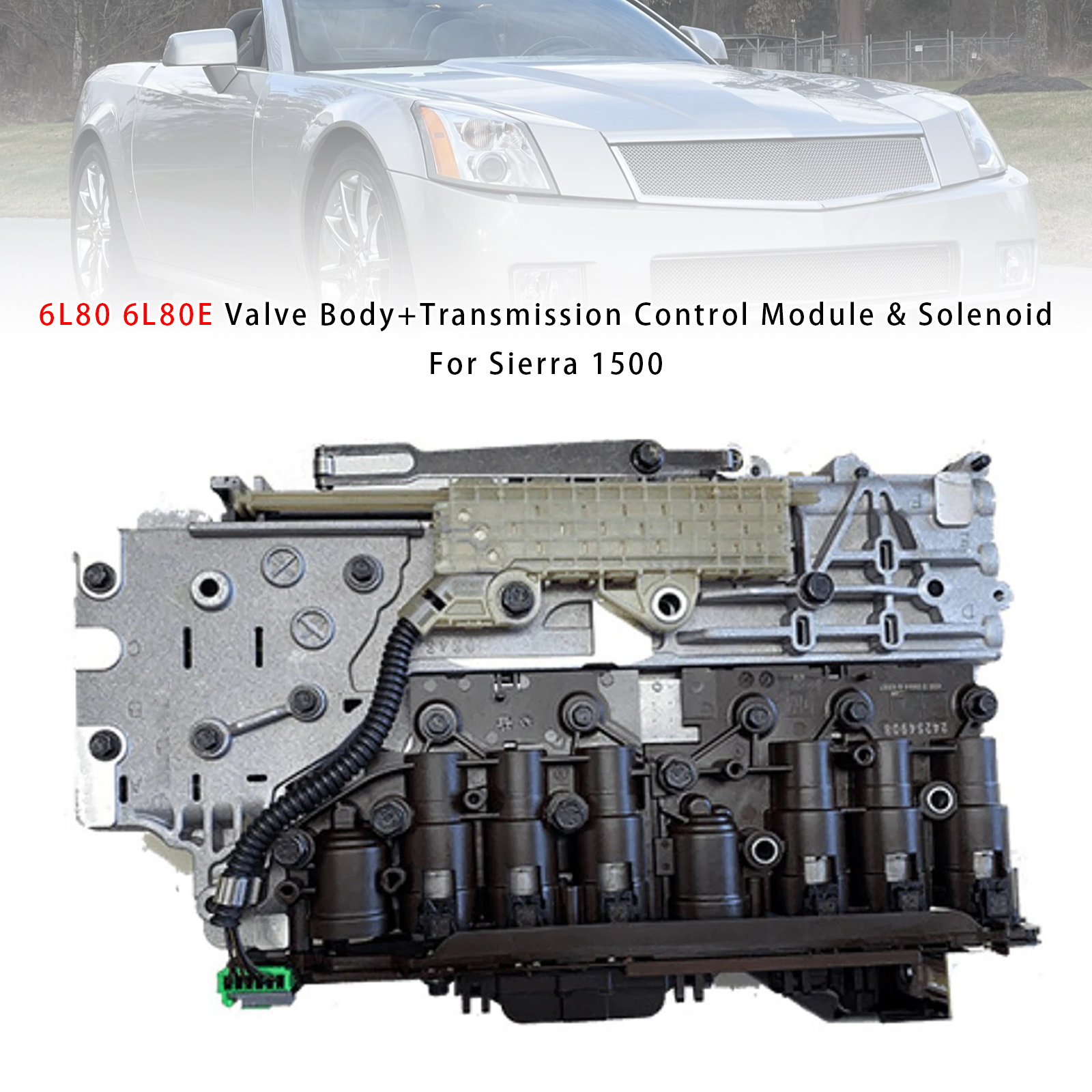 2006-2009 Cadillac XLR-V Valve Body+Transmission Control Module & Solenoid 6L80 6L80E Generic 2006-2009 Cadillac XLR-V Valve Body+Transmission Control Module & Solenoid 6L80 6L80E Generic