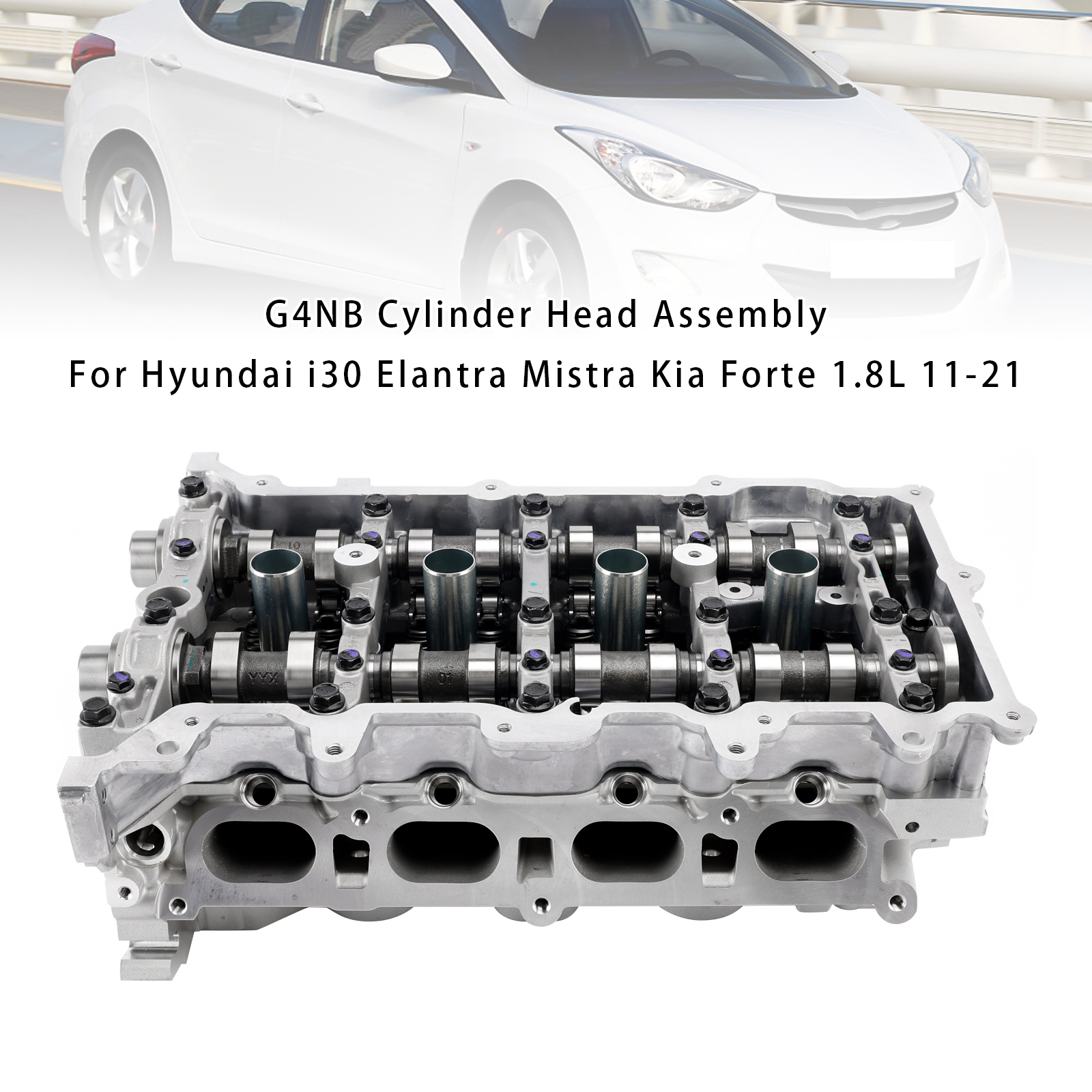 2011–2017 Hyundai i30 (GD) G4NB Cylinder Head Assembly 22224-2E000 Generic 2011–2017 Hyundai i30 (GD) G4NB Cylinder Head Assembly 22224-2E000 Generic