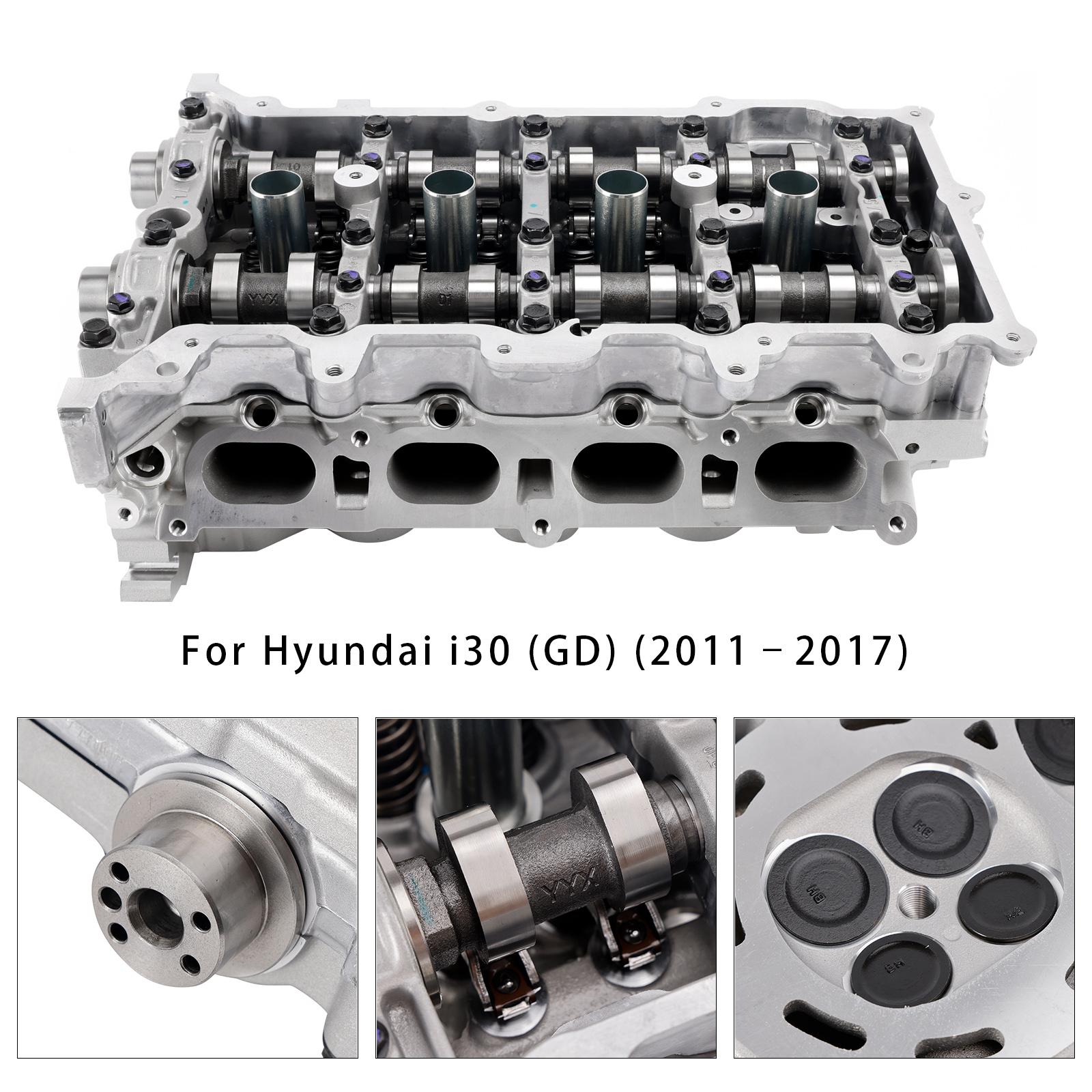 2011–2017 Hyundai i30 (GD) G4NB Cylinder Head Assembly 22224-2E000 Generic