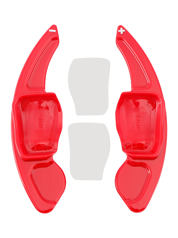 2013-2015 Volkswagen Lingdu Steering Wheel Paddle Shifter Extension Red Generic 2013-2015 Volkswagen Lingdu Steering Wheel Paddle Shifter Extension Red Generic