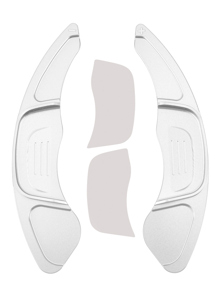 2015-2019 Volkswagen Golf 7 GTI Steering Wheel Paddle Shifter Extension Aluminium Silver Generic 2015-2019 Volkswagen Golf 7 GTI Steering Wheel Paddle Shifter Extension Aluminium Silver Generic