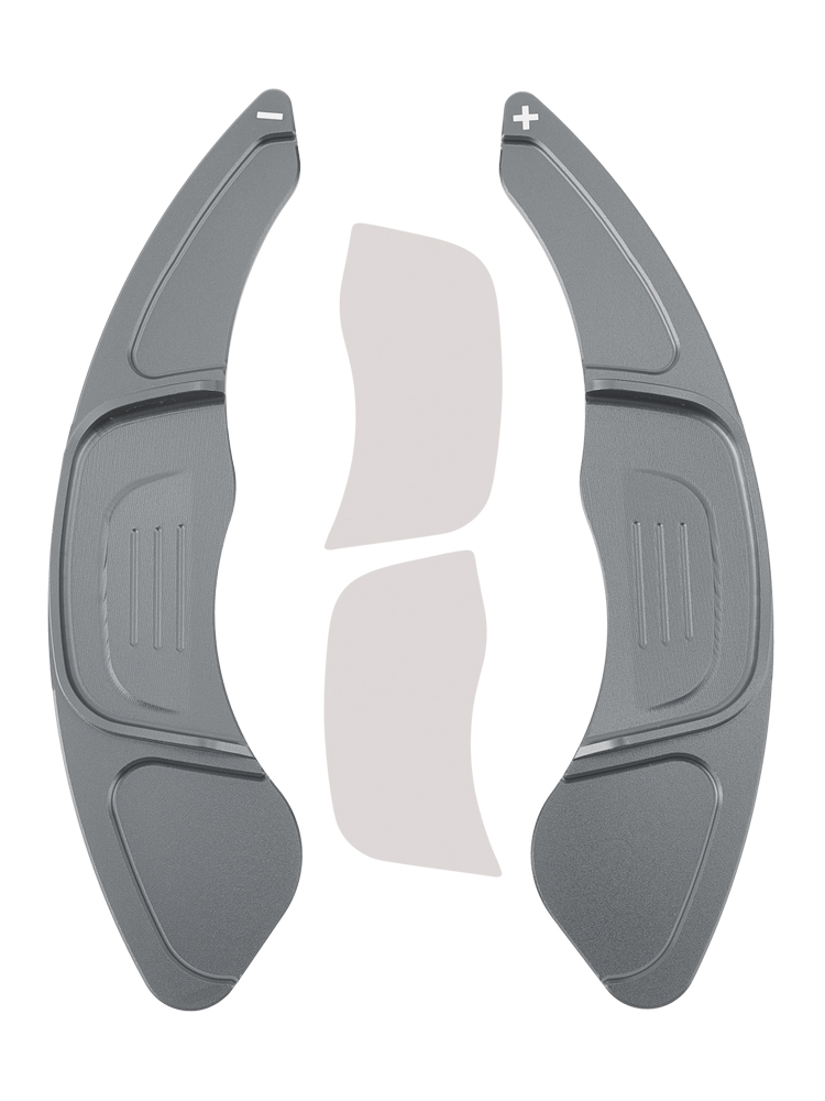 2015-2019 Volkswagen Golf 7 GTI Steering Wheel Paddle Shifter Extension Aluminium Grey Generic