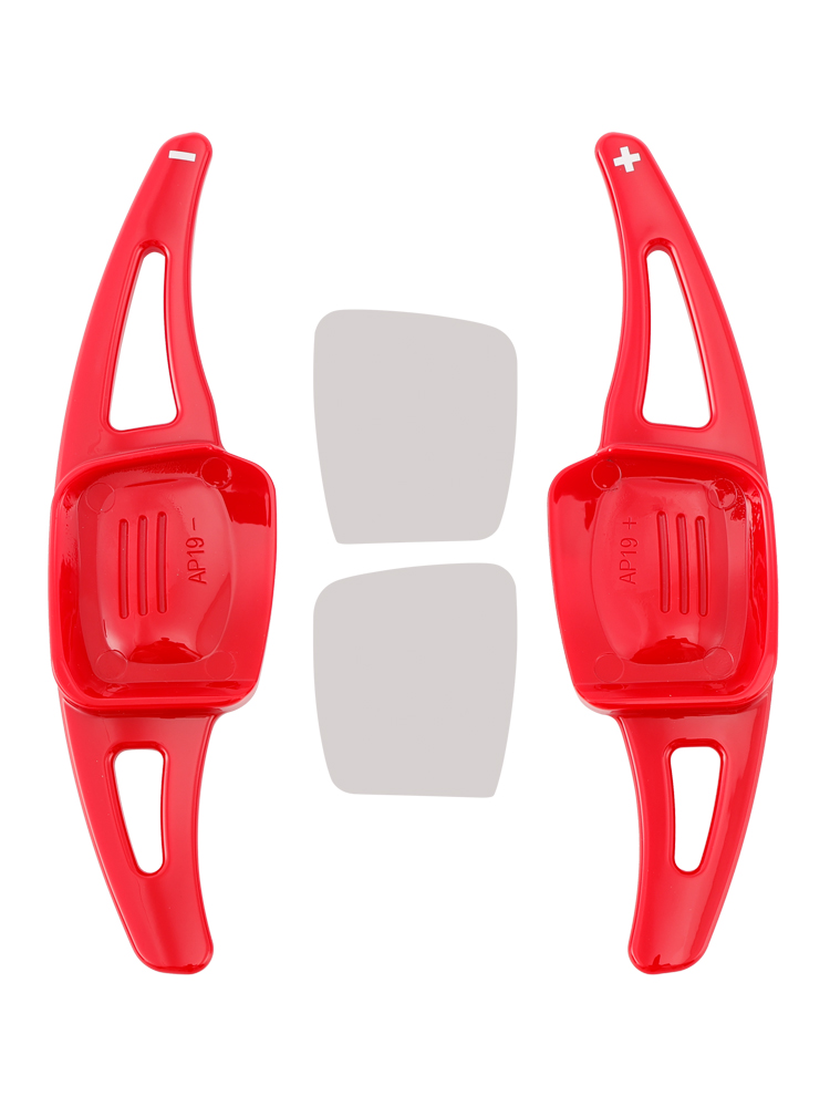 2015-2021 Volkswagen Collar Steering Wheel Paddle Shifter Extension Red Generic 2015-2021 Volkswagen Collar Steering Wheel Paddle Shifter Extension Red Generic
