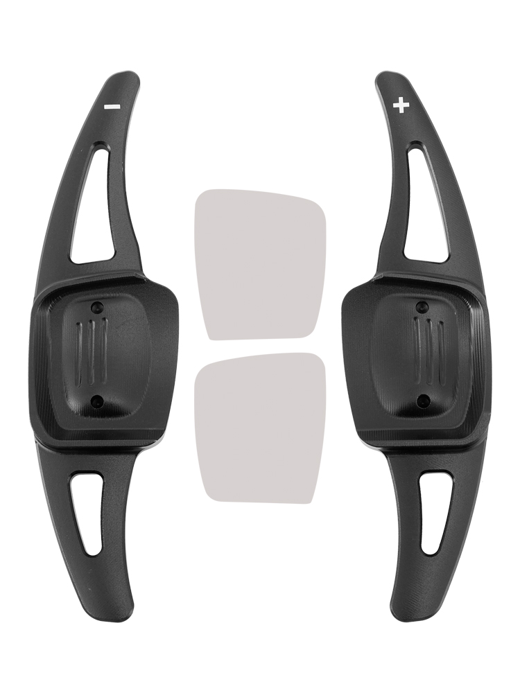 2015-2020 Volkswagen Tiguan L Steering Wheel Paddle Shifter Extension Aluminium Black Generic 2015-2020 Volkswagen Tiguan L Steering Wheel Paddle Shifter Extension Aluminium Black Generic