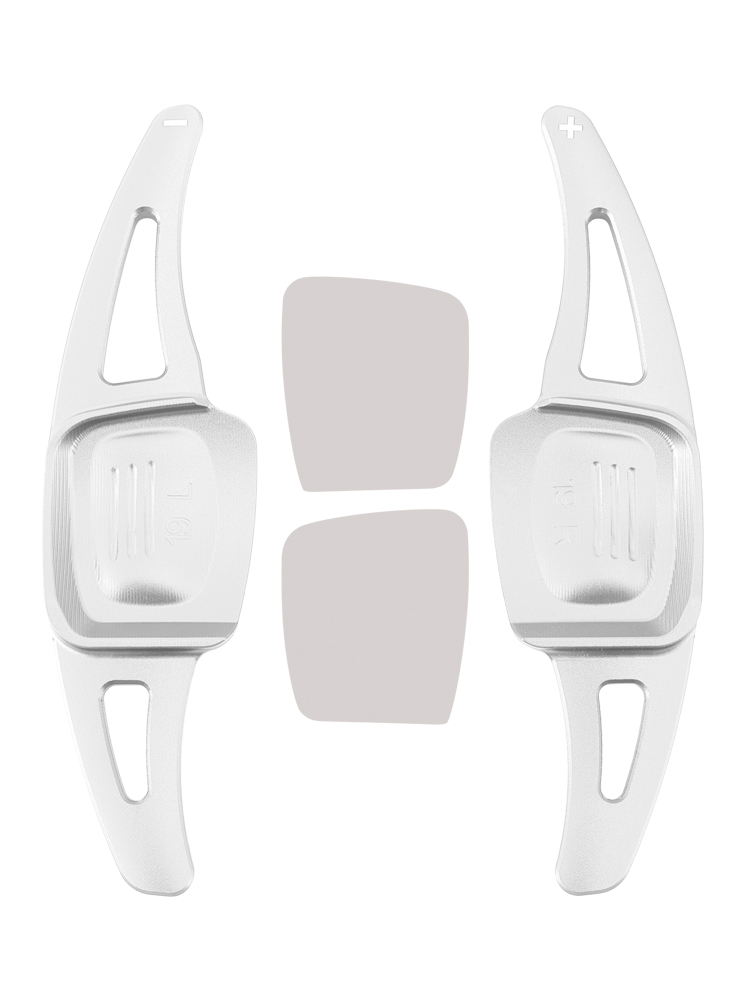 2015-2021 Volkswagen Collar Steering Wheel Paddle Shifter Extension Aluminium Silver Generic 2015-2021 Volkswagen Collar Steering Wheel Paddle Shifter Extension Aluminium Silver Generic