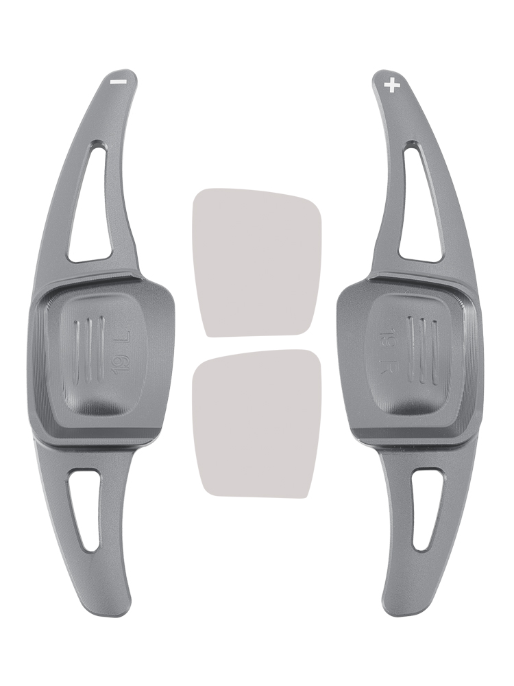 2015-2021 Volkswagen Collar Steering Wheel Paddle Shifter Extension Aluminium Grey Generic 2015-2021 Volkswagen Collar Steering Wheel Paddle Shifter Extension Aluminium Grey Generic