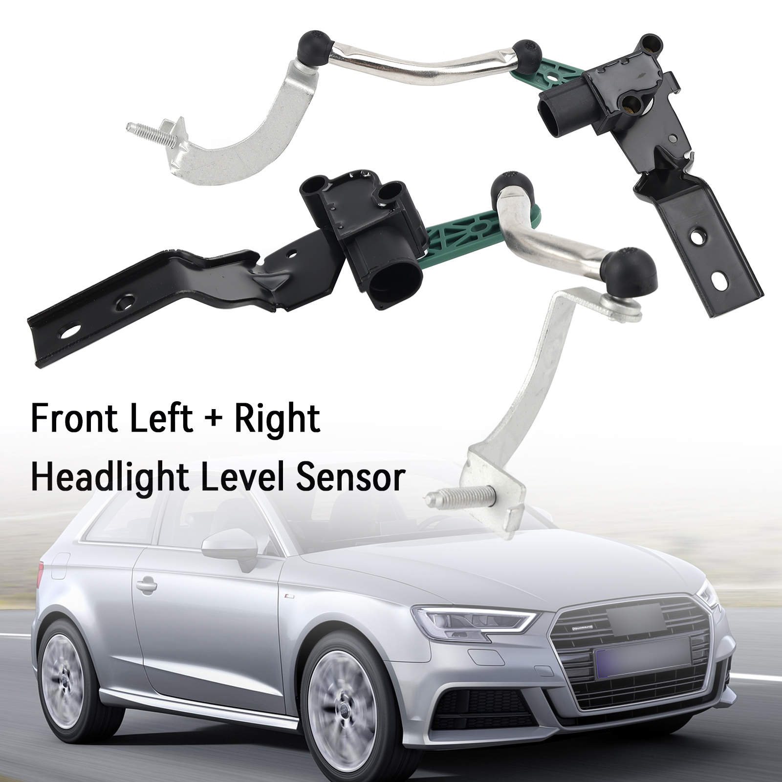 2015-2021 VW T-ROC Tiguan Touran Arteon Front Left+Right Headlight Level Sensor 3Q0412521A/5Q0907503 3Q0412522A/5Q0412522C Generic 2015-2021 VW T-ROC Tiguan Touran Arteon Front Left+Right Headlight Level Sensor 3Q0412521A/5Q0907503 3Q0412522A/5Q0412522C Generic