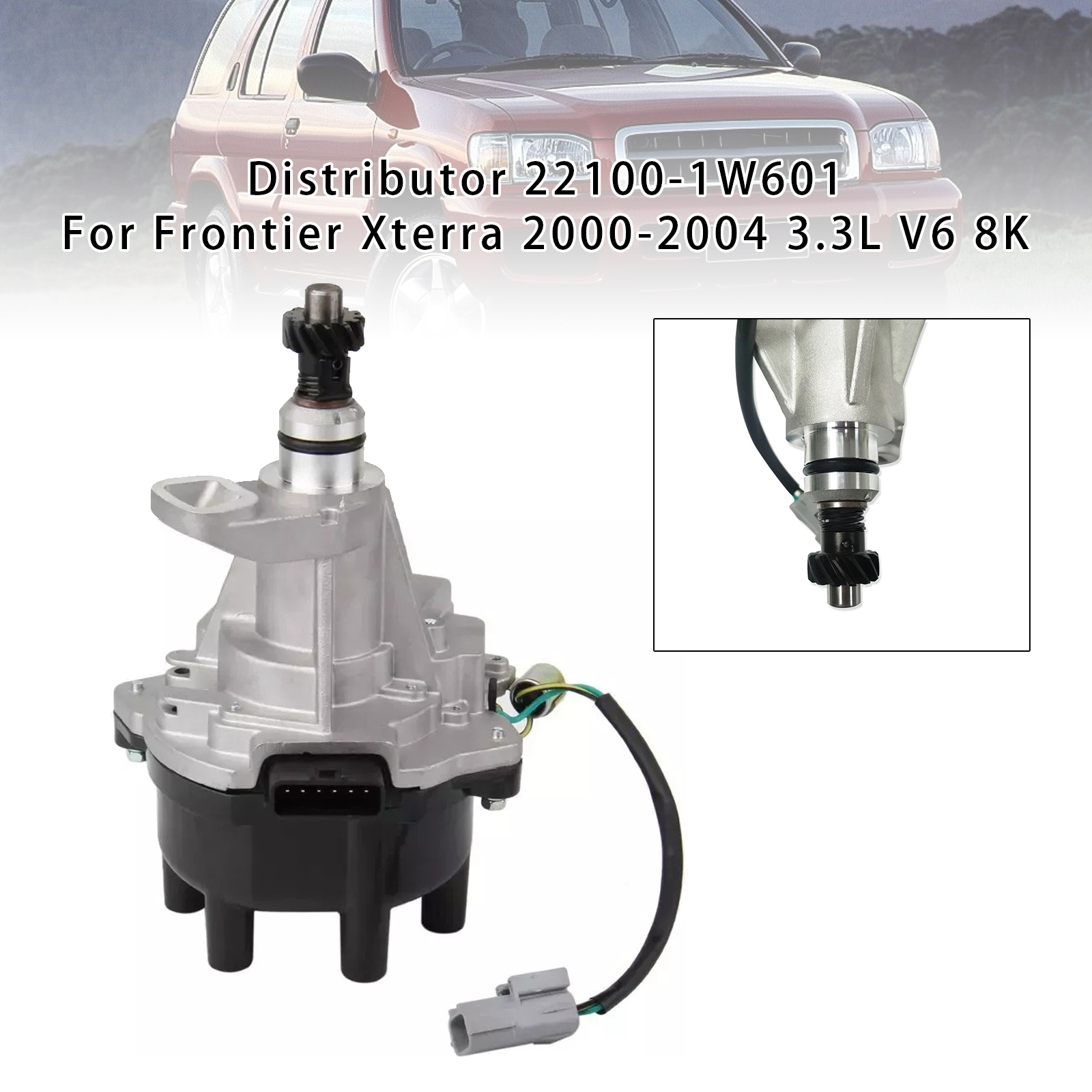 1999-2004 Nissan Frontier 3.3L V6 models only Distributor 22100-1W601 Generic