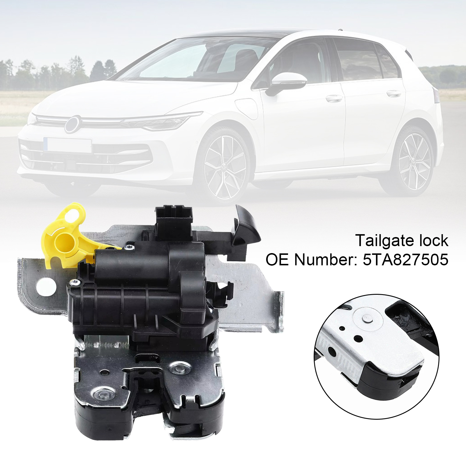 2017-2022 VW Touareg CR7 Tailgate lock 5TA827505 Generic 2017-2022 VW Touareg CR7 Tailgate lock 5TA827505 Generic