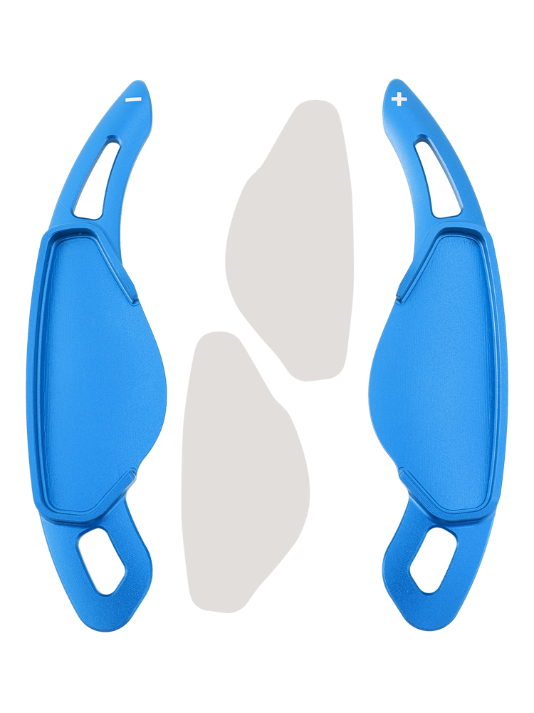 2010-2020 Land Rover Steering Wheel Paddle Shifter Extension Aluminium Blue Generic 2010-2020 Land Rover Steering Wheel Paddle Shifter Extension Aluminium Blue Generic