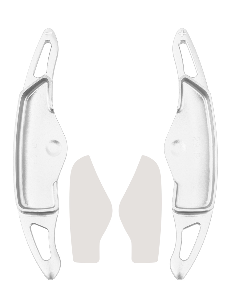 2021-2023 Hyundai Tucson Steering Wheel Paddle Shifter Extension Aluminium Silver Generic