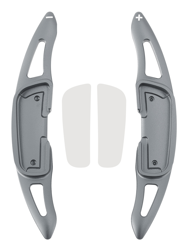 2015-2020 Mazda 6 Steering Wheel Paddle Shifter Extension Aluminium Grey Generic 2015-2020 Mazda 6 Steering Wheel Paddle Shifter Extension Aluminium Grey Generic