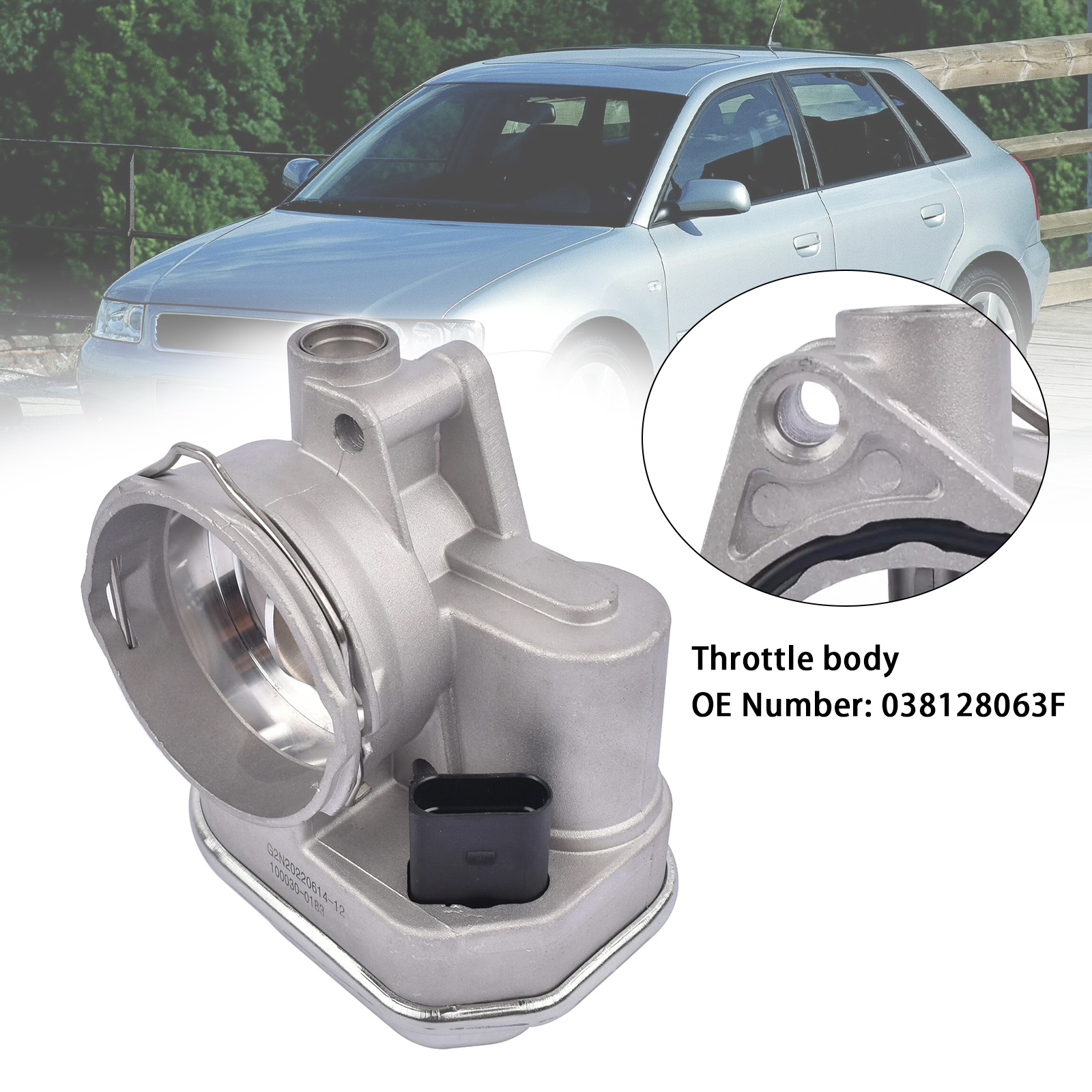 1996-2015 Skoda Octavia Fabia Roomster Superb Throttle body 038128063F Generic 1996-2015 Skoda Octavia Fabia Roomster Superb Throttle body 038128063F Generic