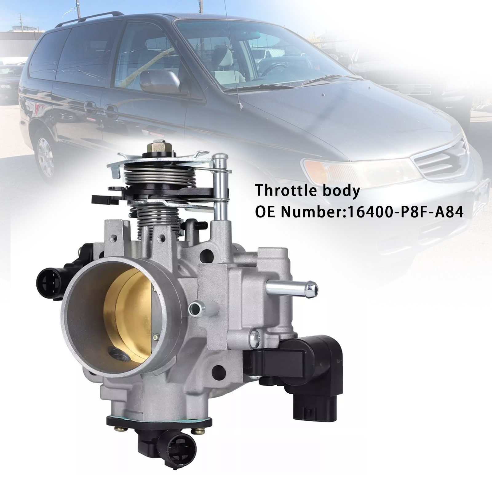 2002-2004 Honda Odyssey EX, EX-L, LX 3.5L V6 Gas Throttle Body 16400-P8F-A84 Generic