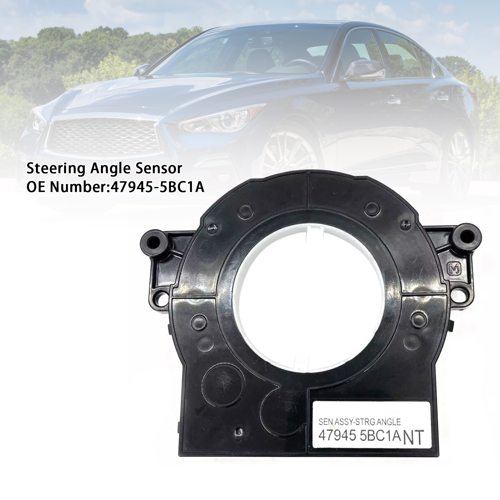 2018-2019 Nissan Armada Steering Angle Sensor 47945-5BC1A Generic 2018-2019 Nissan Armada Steering Angle Sensor 47945-5BC1A Generic