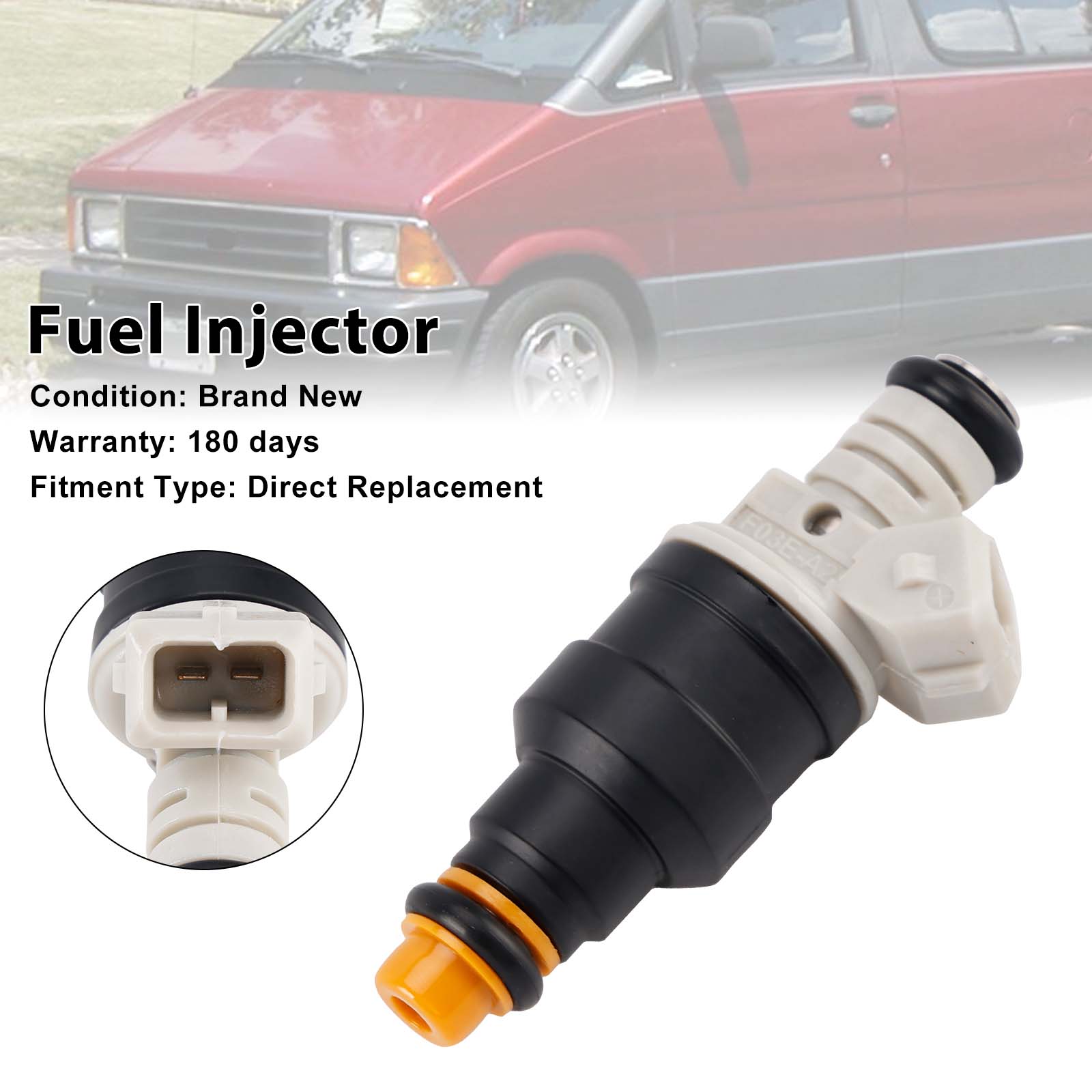 1992-1994 Ford Aerostar 3.0L V6 Fuel Injector F03E-A2B Generic 1992-1994 Ford Aerostar 3.0L V6 Fuel Injector F03E-A2B Generic