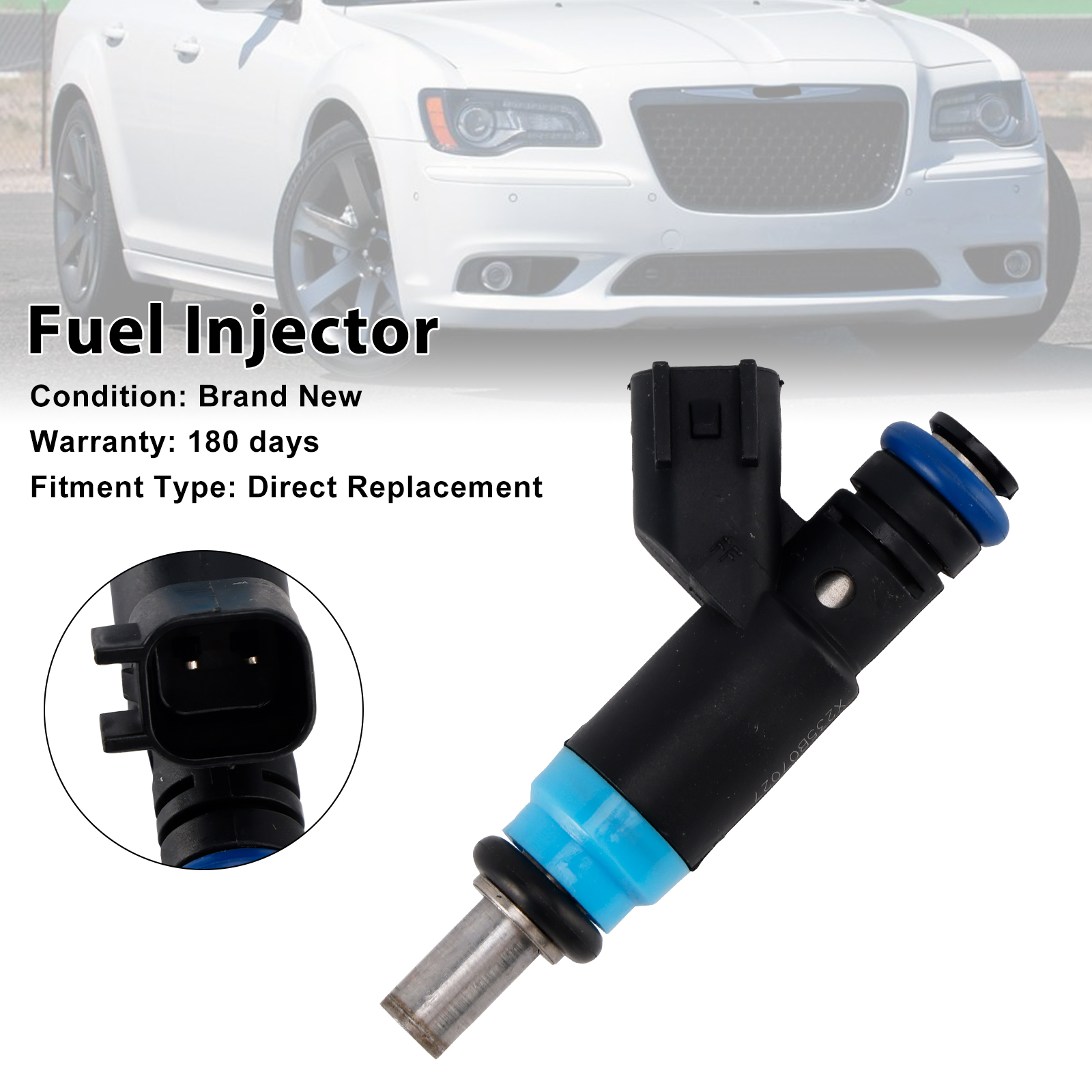 2012-2021 Jeep Grand Cherokee 6.4L V8 Fuel Injector 05038337AB Generic