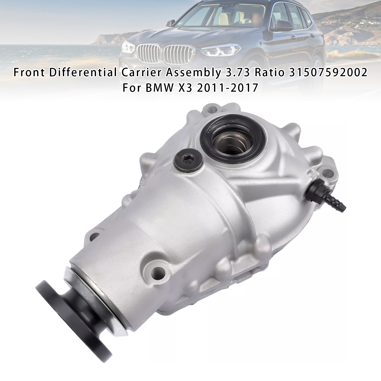 2006-2015 Mazda MX-5 Miata Front Differential Carrier Assembly 3.73 Ratio 31507592002 Generic 2006-2015 Mazda MX-5 Miata Front Differential Carrier Assembly 3.73 Ratio 31507592002 Generic