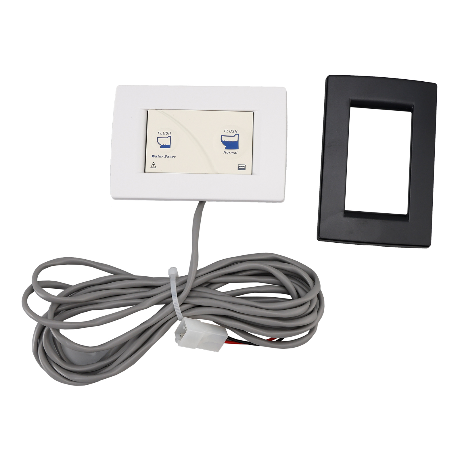 36387 Wall Switch for the Tecma RV Toilet Silence Plus- 2 Button Wall Switch 36387 Wall Switch for the Tecma RV Toilet Silence Plus- 2 Button Wall Switch