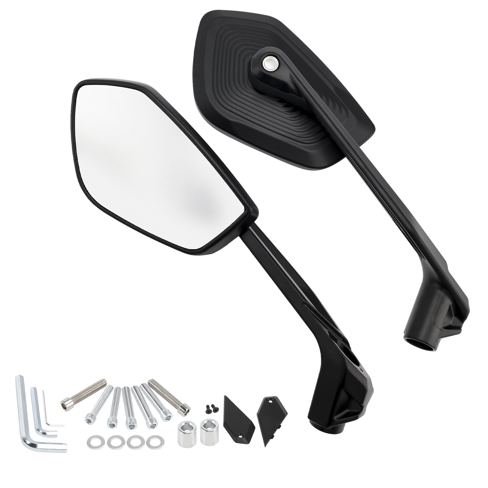 2016-2024 BMW Rnine T CE04 Rearview Mirrors Left and Right Mirror Black 51168406497 51168406498 Generic 2016-2024 BMW Rnine T CE04 Rearview Mirrors Left and Right Mirror Black 51168406497 51168406498 Generic