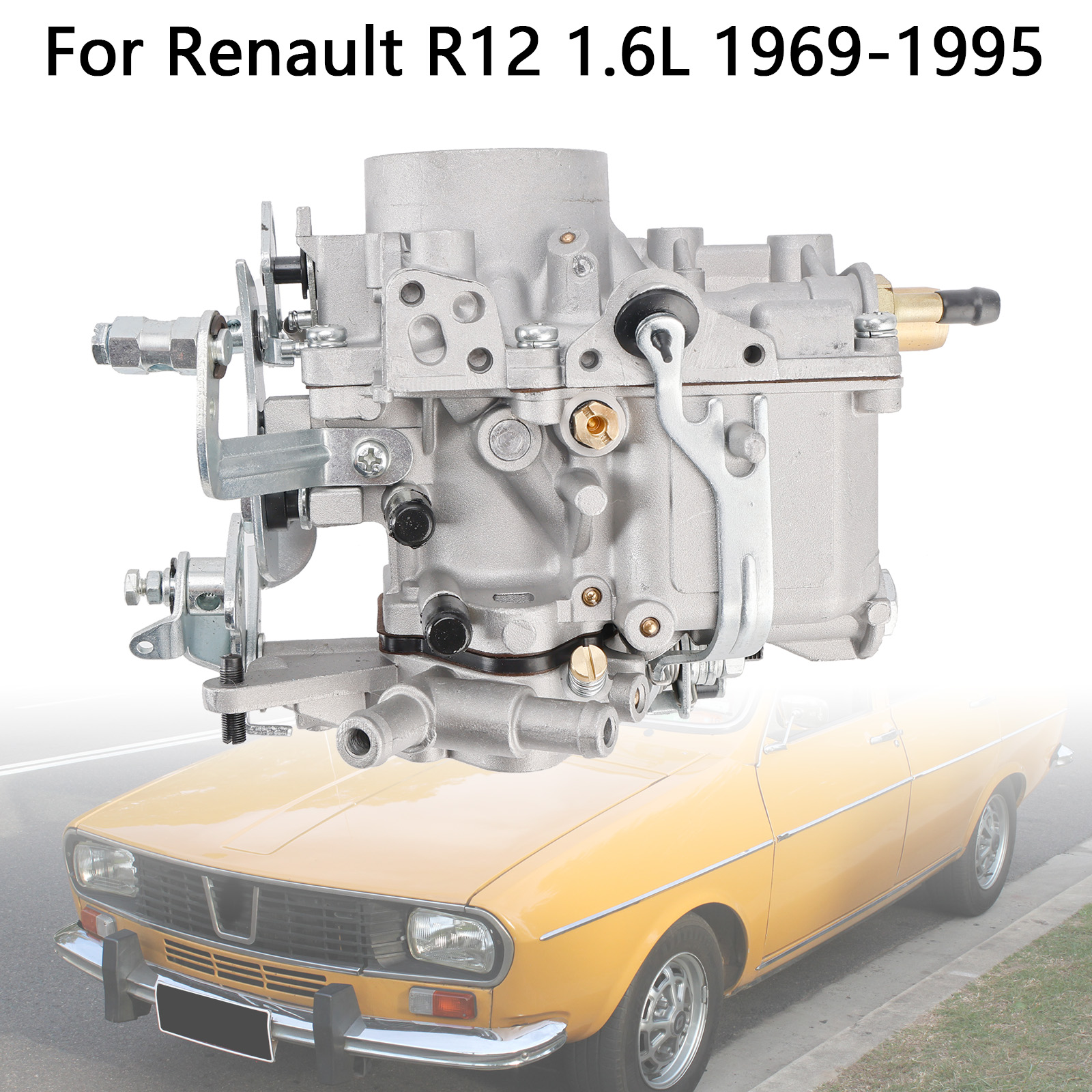 1969-1995 Renault R12 1.6L Front Carburetor 14186001 Generic