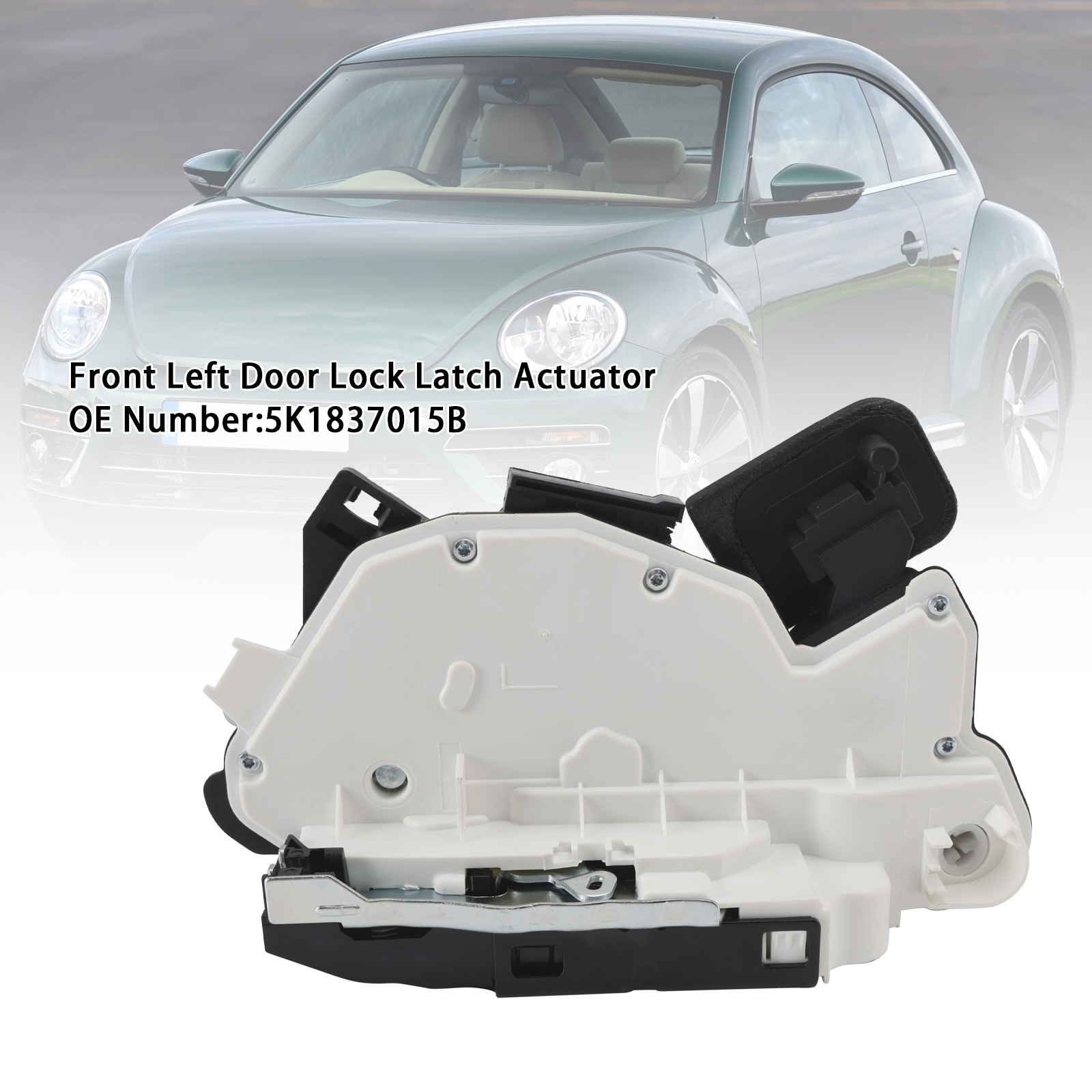 2012-2016 Beetle Front Left Door Lock Latch Actuator 5K1837015B Generic 2012-2016 Beetle Front Left Door Lock Latch Actuator 5K1837015B Generic