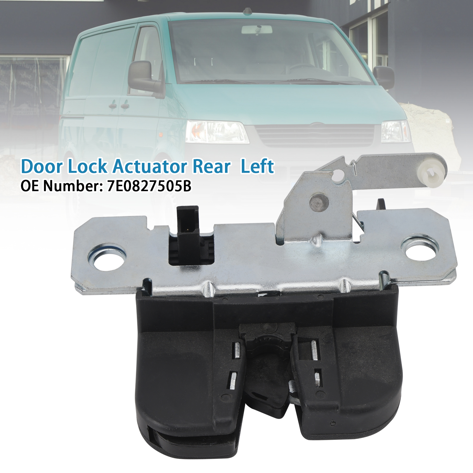 2003-2015 VW Transporter T5 Bus/ Van Door Lock Actuator Rear Left Lower 7E0827506A Generic