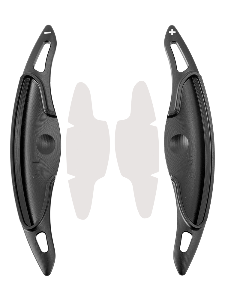 2019-2024 Hyundai I30 Steering Wheel Paddle Shifter Extension Aluminium Black Generic