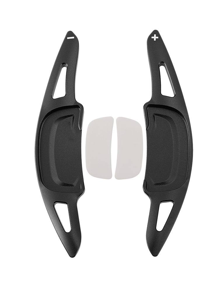 2019-2024 Mazda CX-30 Carbon Look Steering Wheel Paddle Shifter Extension Aluminium Black Generic