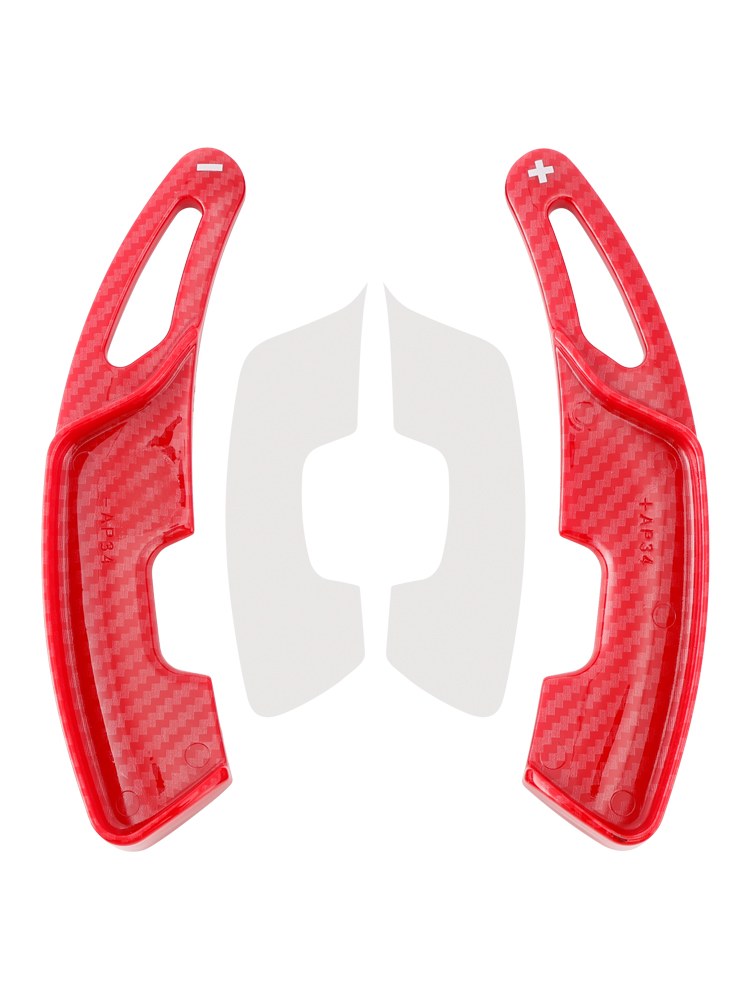 2022-2023 Lexus NX Steering Wheel Paddle Shifter Extension Carbon Fiber Red Look Generic 2022-2023 Lexus NX Steering Wheel Paddle Shifter Extension Carbon Fiber Red Look Generic