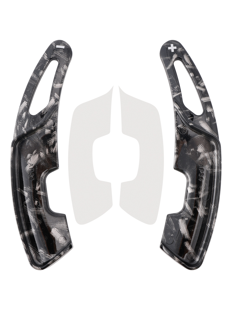 2023 Lexus RX LM Steering Wheel Paddle Shifter Extension Black Forged Pattern Generic 2023 Lexus RX LM Steering Wheel Paddle Shifter Extension Black Forged Pattern Generic