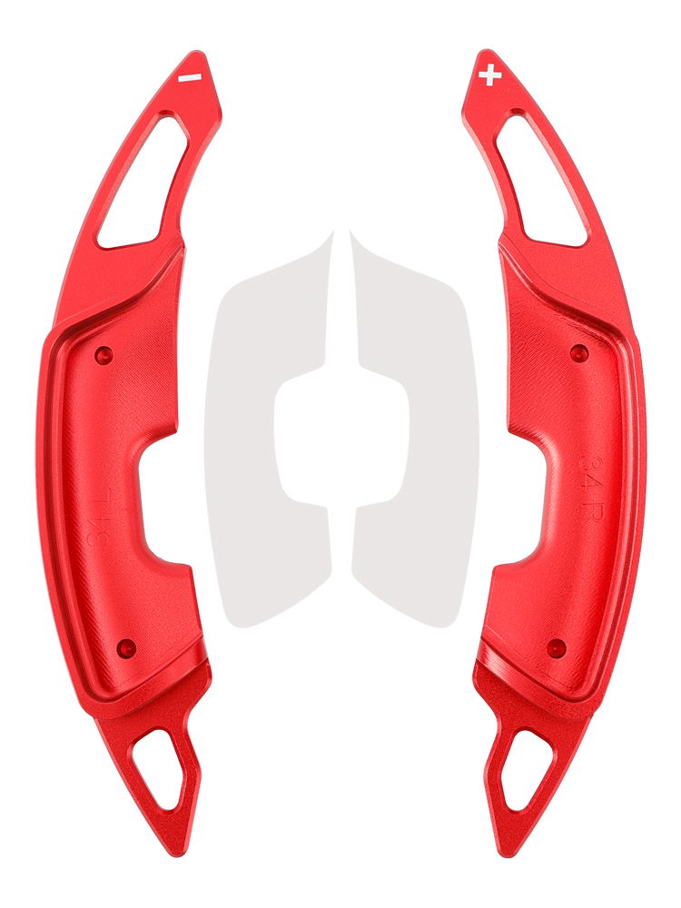 2022-2023 Lexus NX Steering Wheel Paddle Shifter Extension Aluminium Red Generic